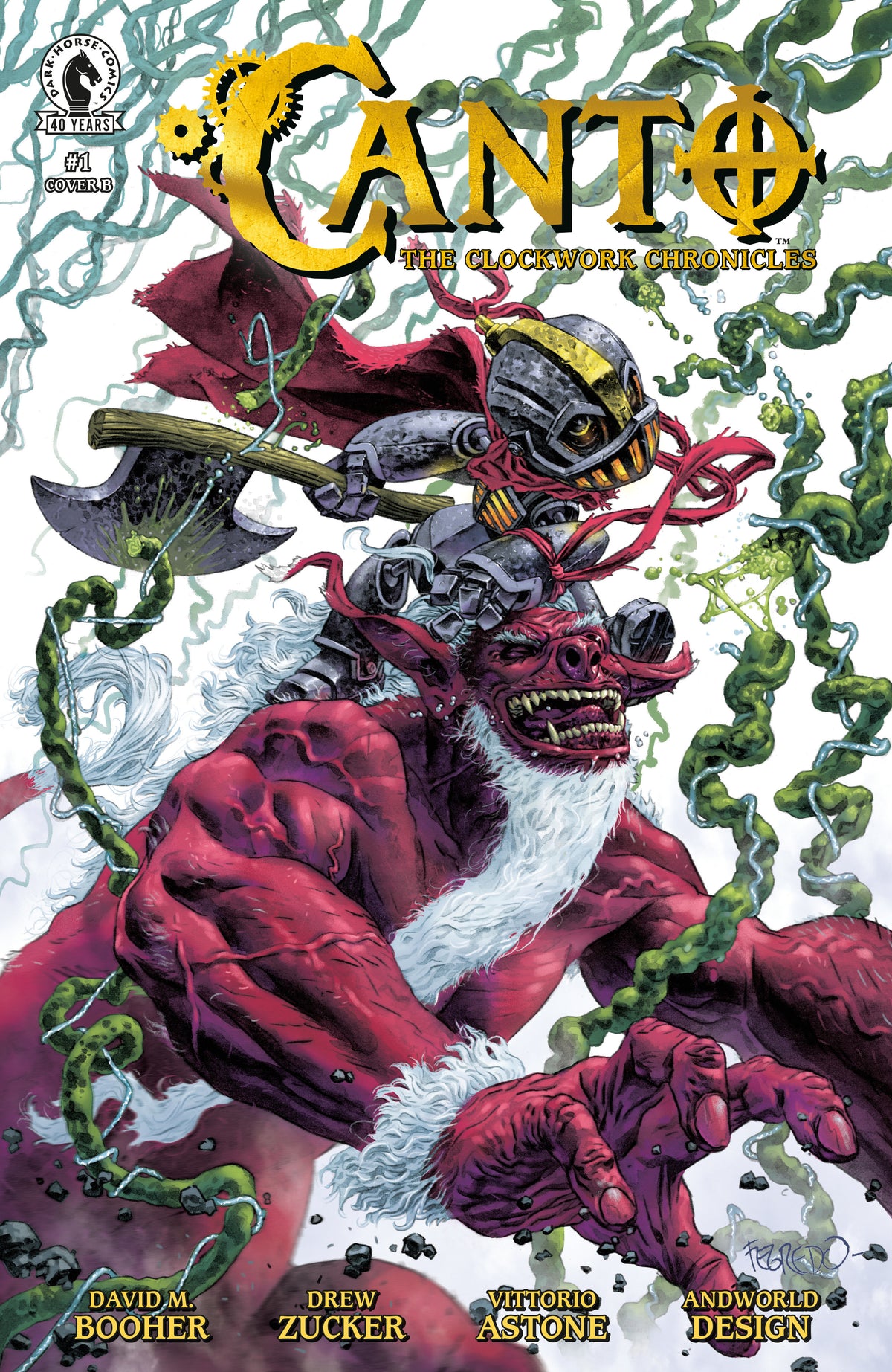 CANTO: THE CLOCKWORK CHRONICLES #1 CVR B DUNCAN FEGREDO