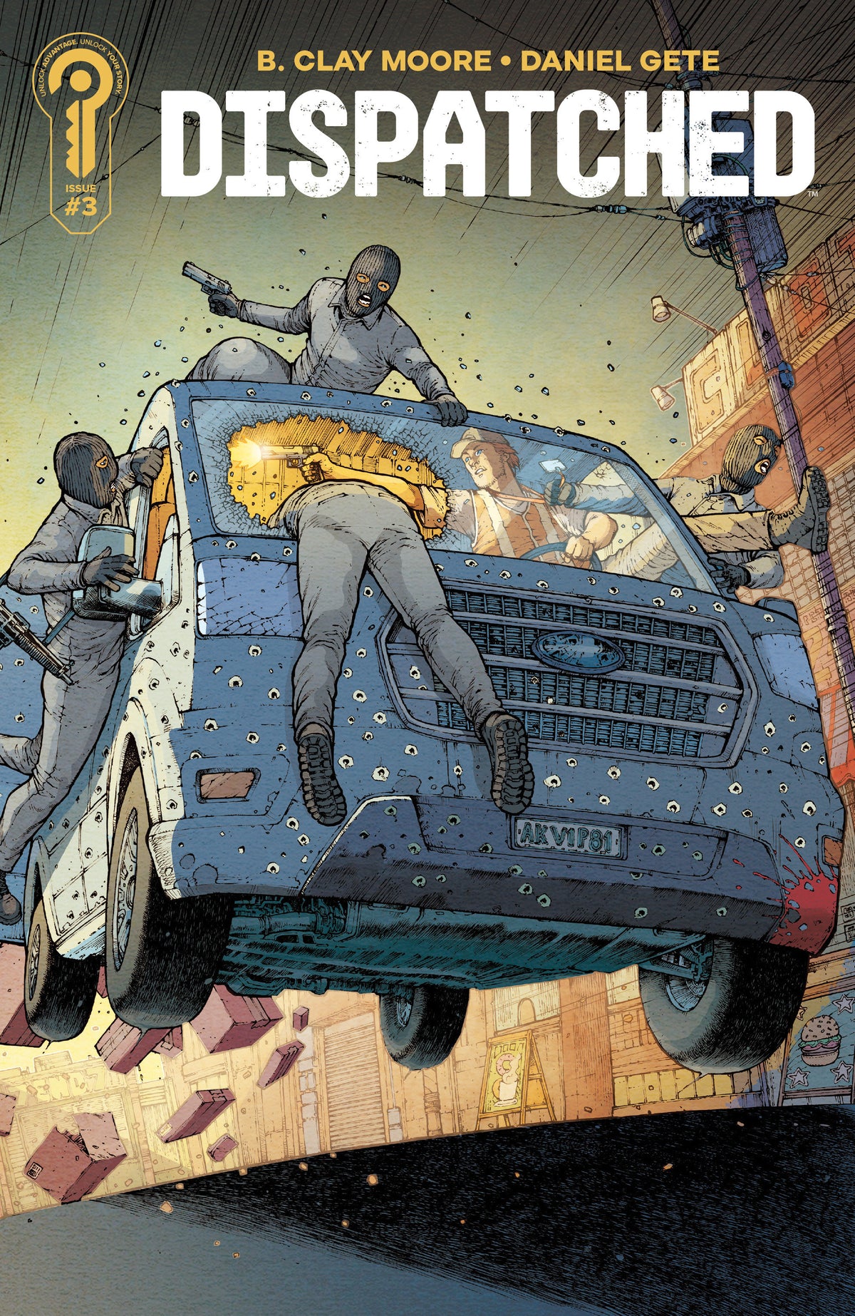 00A. Dispatched #3 Cover A Daniel Gete