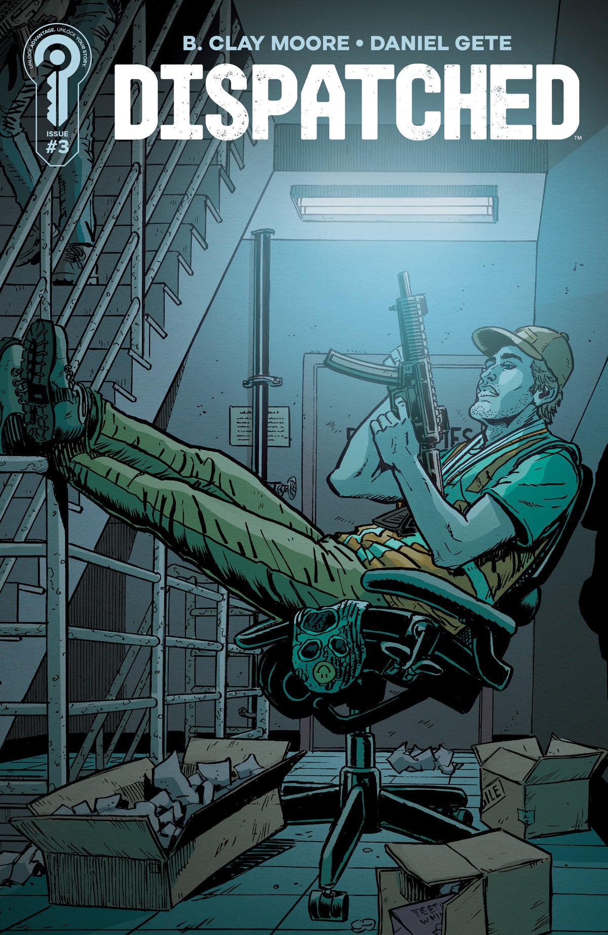 00A. Dispatched #3 Cover B David Lapham