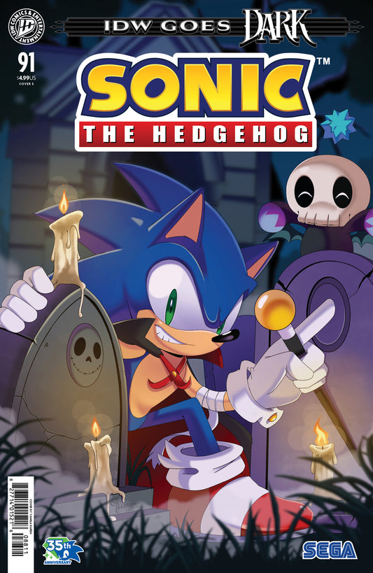 SONIC THE HEDGEHOG #91 CVR E KAREH IDW GOES DARK