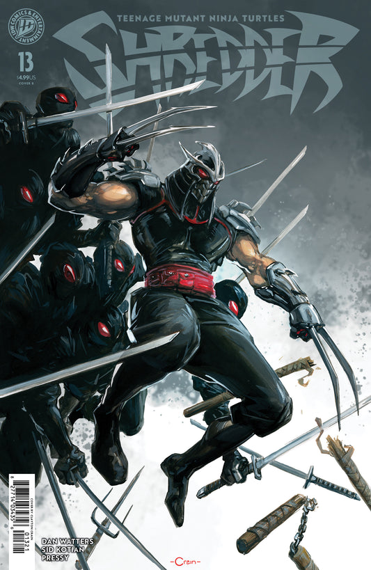 TEENAGE MUTANT NINJA TURTLES: SHREDDER #13 CVR B CRAIN