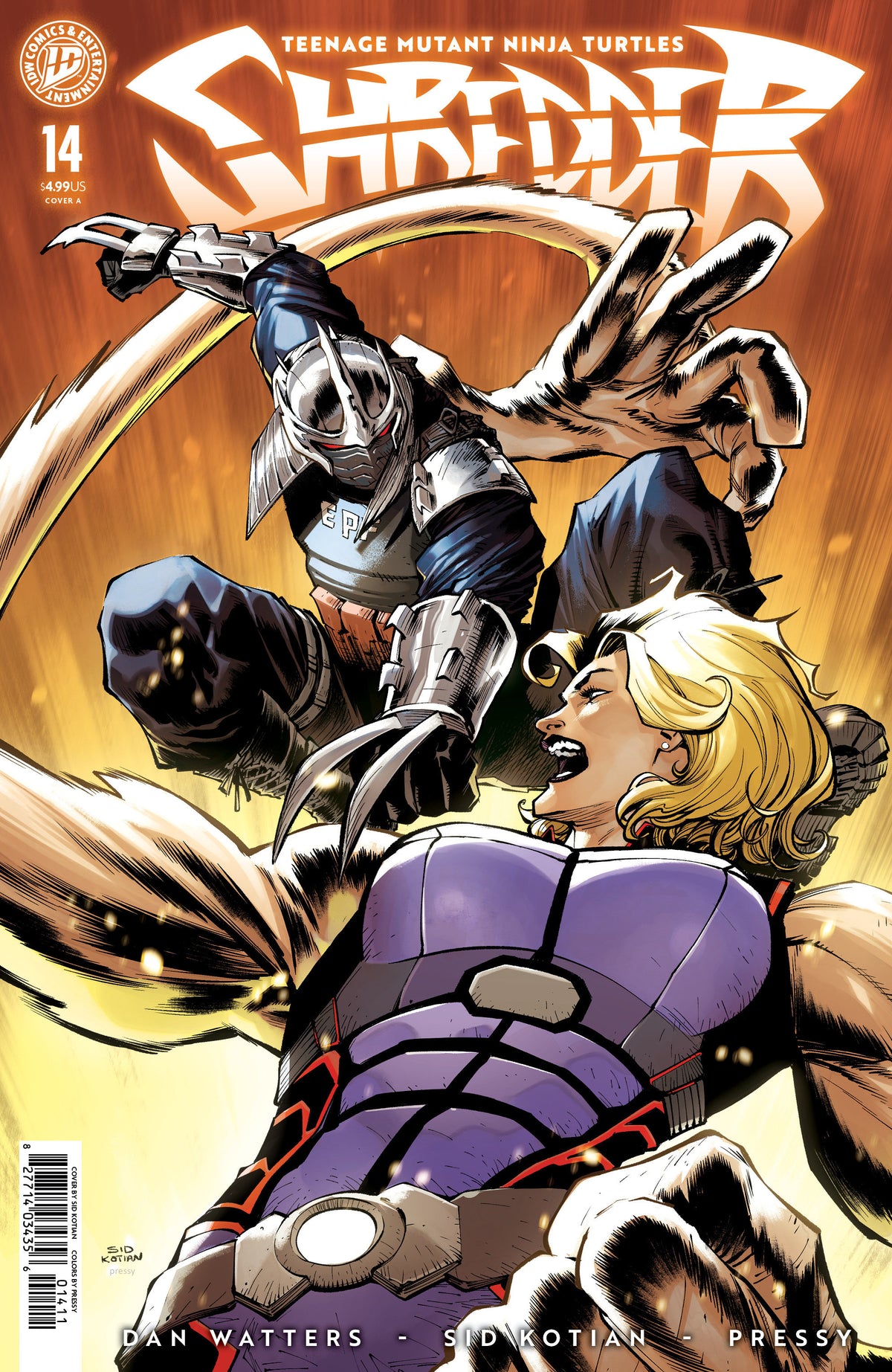 TEENAGE MUTANT NINJA TURTLES: SHREDDER #14 CVR A KOTIAN