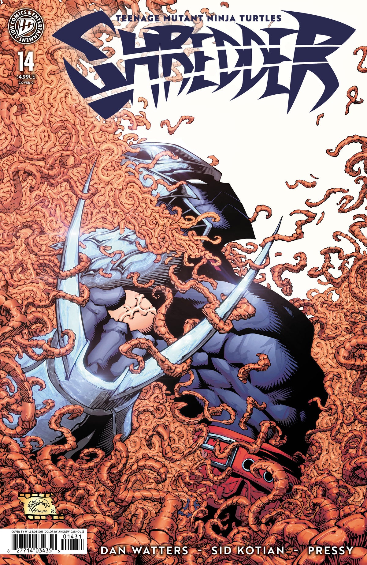 TEENAGE MUTANT NINJA TURTLES: SHREDDER #14 CVR C ROBSON