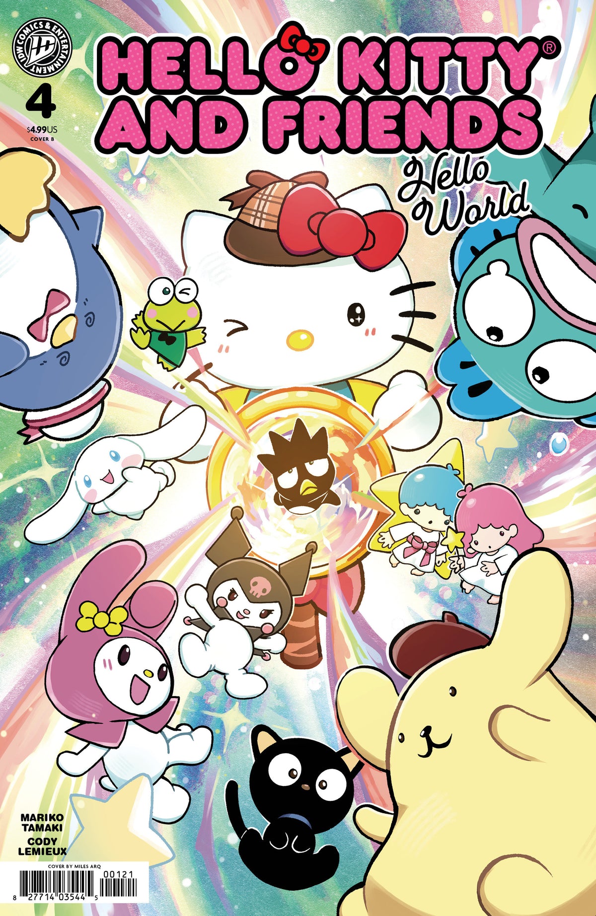 HELLO KITTY AND FRIENDS: HELLO WORLD! #4 CVR B ARQ