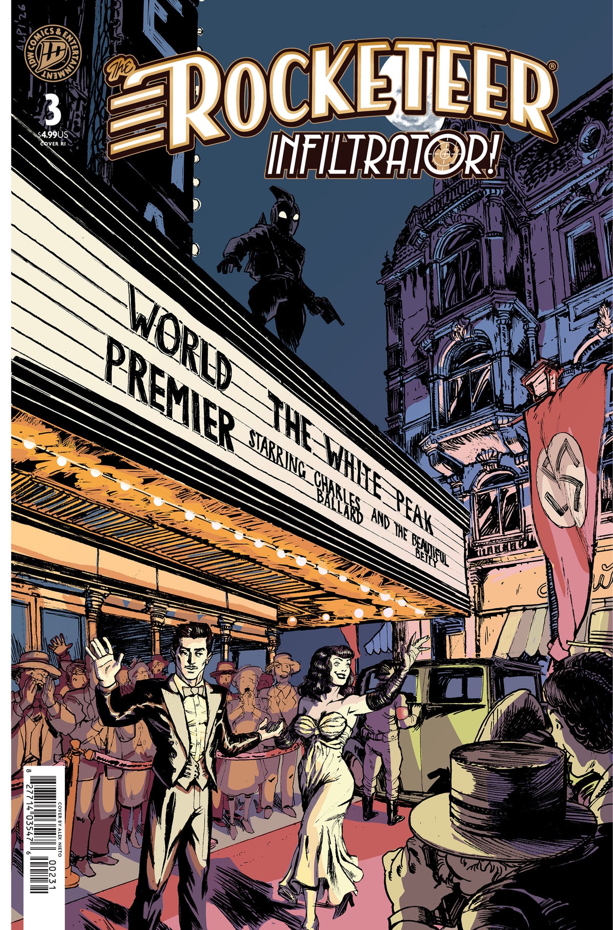 00A. The Rocketeer: Infiltrator! #3 RI (10) (Alpi) [1:10]