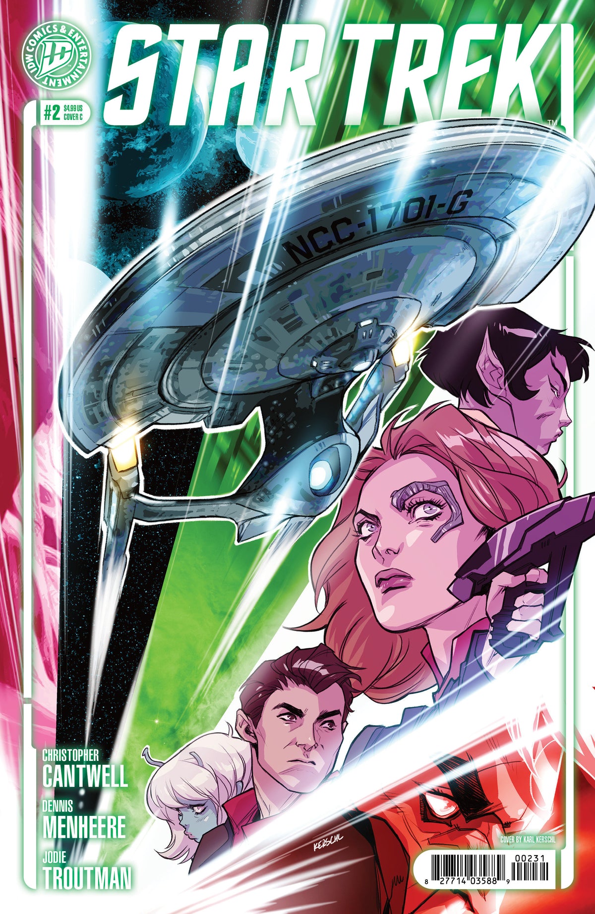 STAR TREK 2026 #2 CVR C KERSCHL