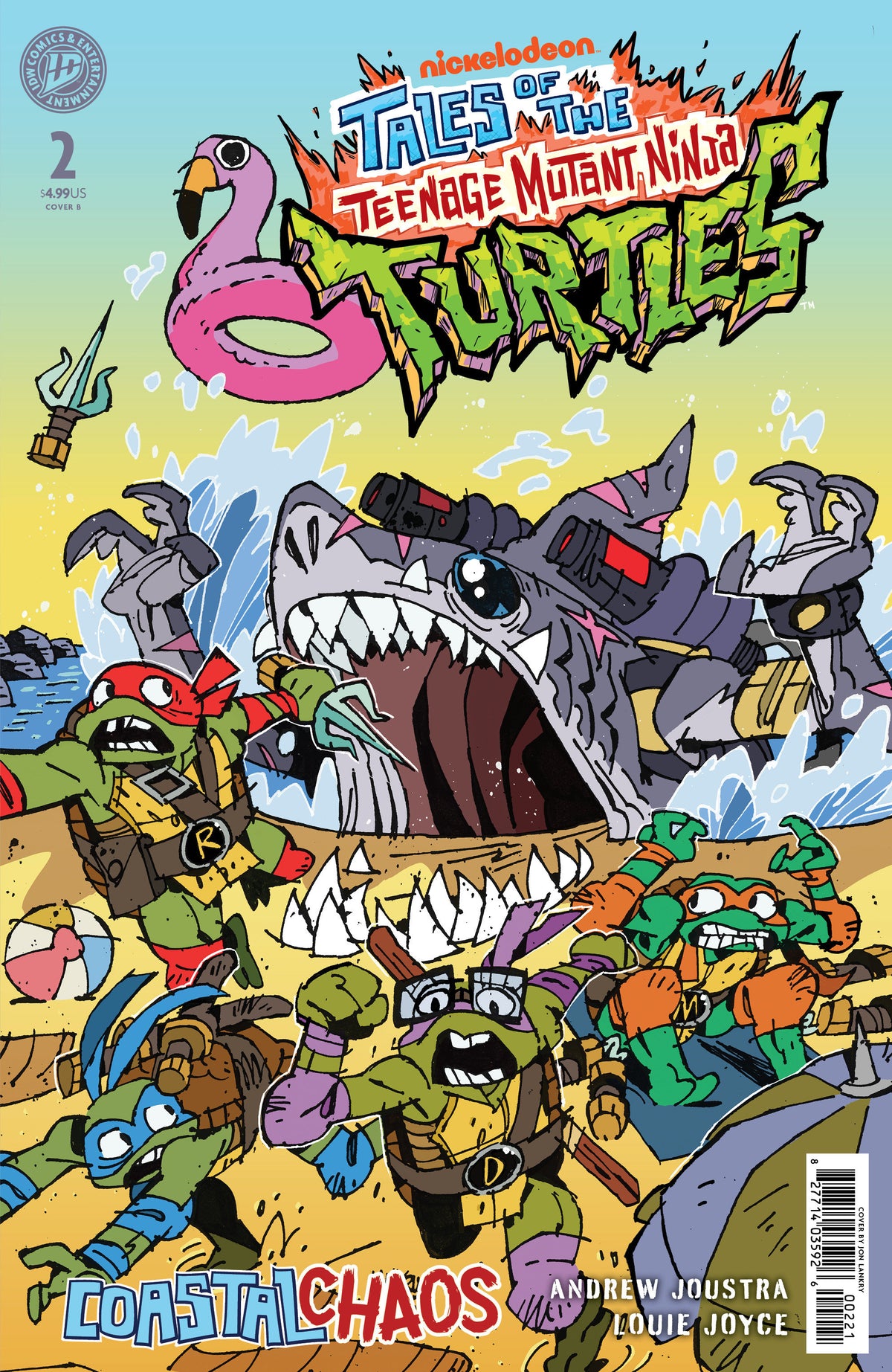 Tales of the Teenage Mutant Ninja Turtles: Coastal Chaos #2 B (Lankry)