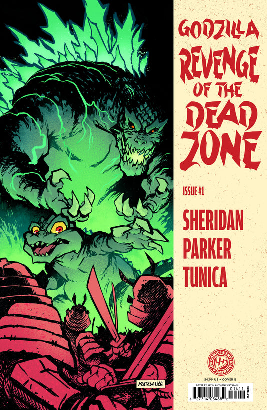 GODZILLA: REVENGE OF THE DEADZONE [KAI-SEI ERA] #1 CVR B CATALAN HOMAGE COVER