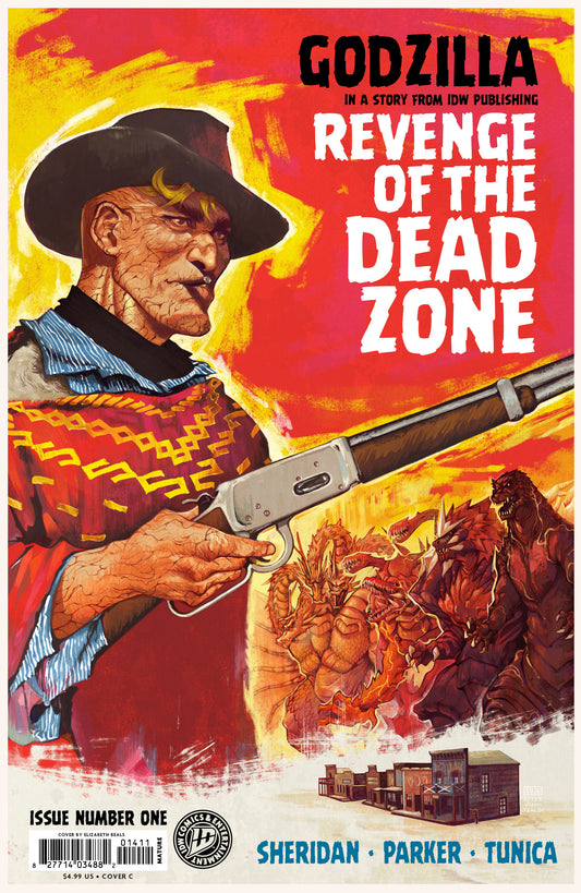 GODZILLA: REVENGE OF THE DEADZONE [KAI-SEI ERA] #1 CVR C BEALS MOVIE HOMAGE COVER
