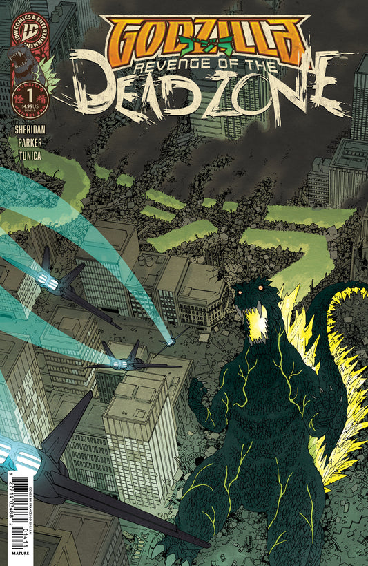 GODZILLA: REVENGE OF THE DEADZONE [KAI-SEI ERA] #1 CVR D MORAZZO IDW GOES DARK
