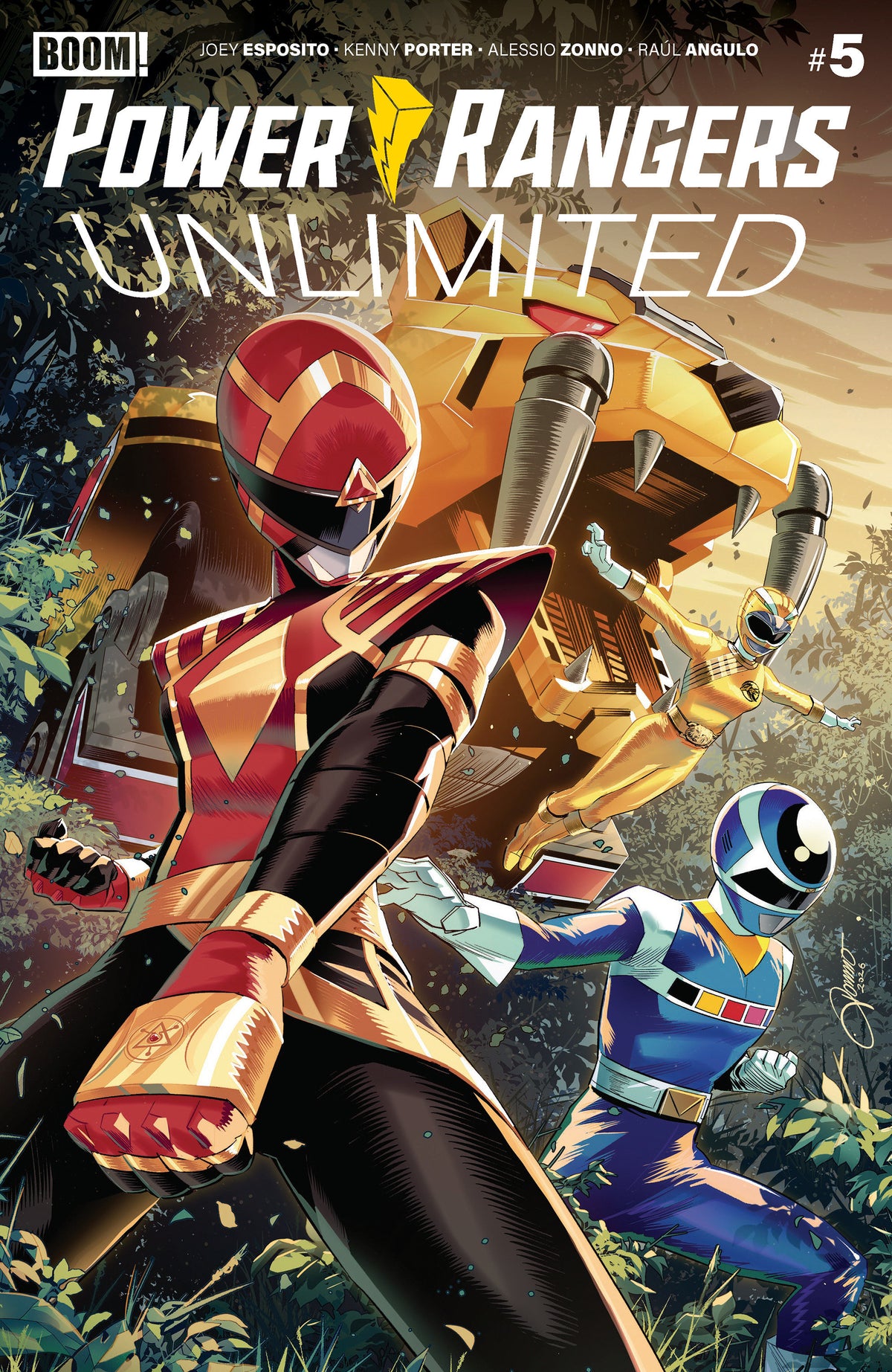 POWER RANGERS UNLIMITED #5 CVR A DRESSED, ZONNO