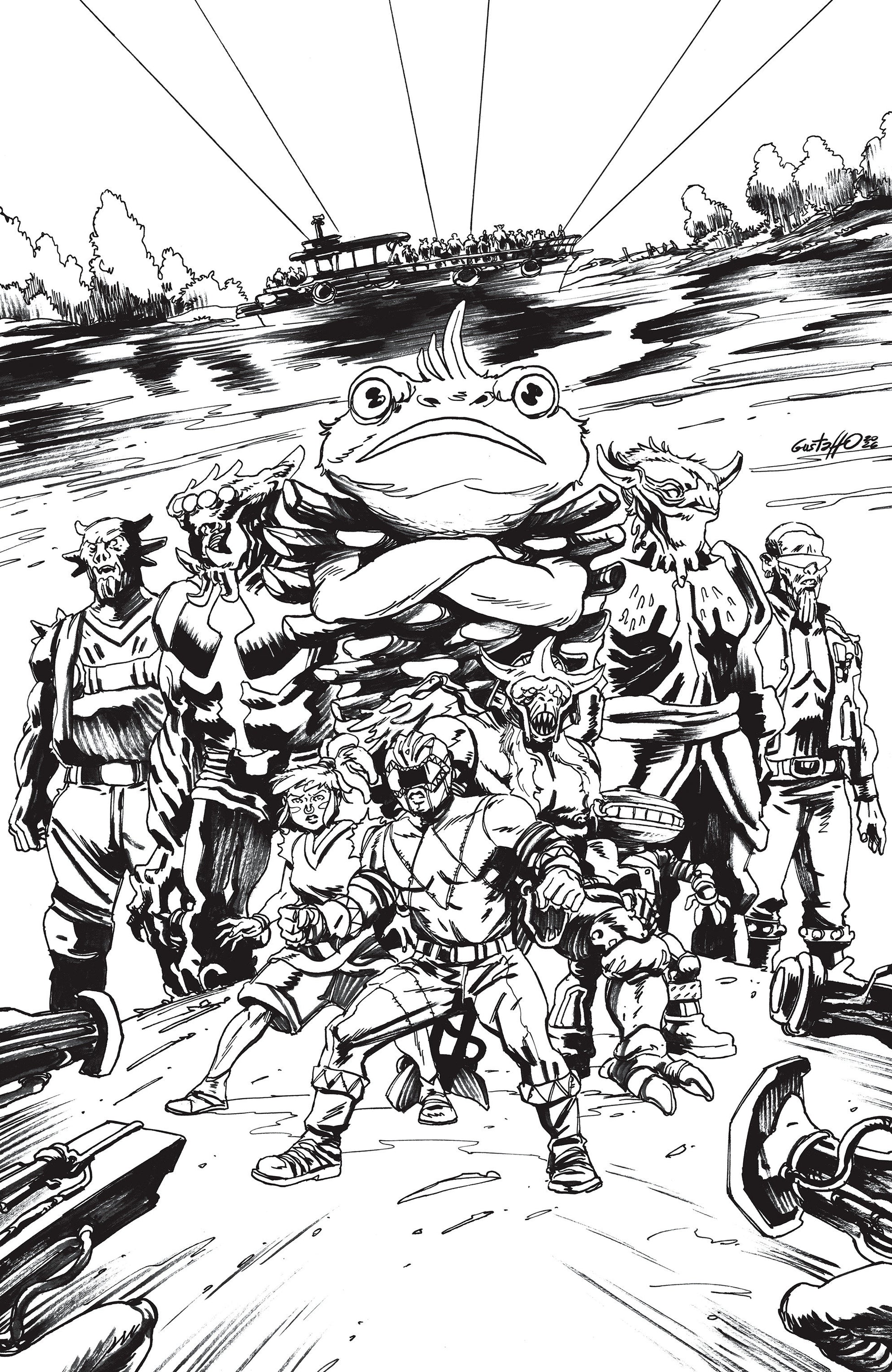 Power Rangers Green #3 J Unlimited (Full Art, Vargas)