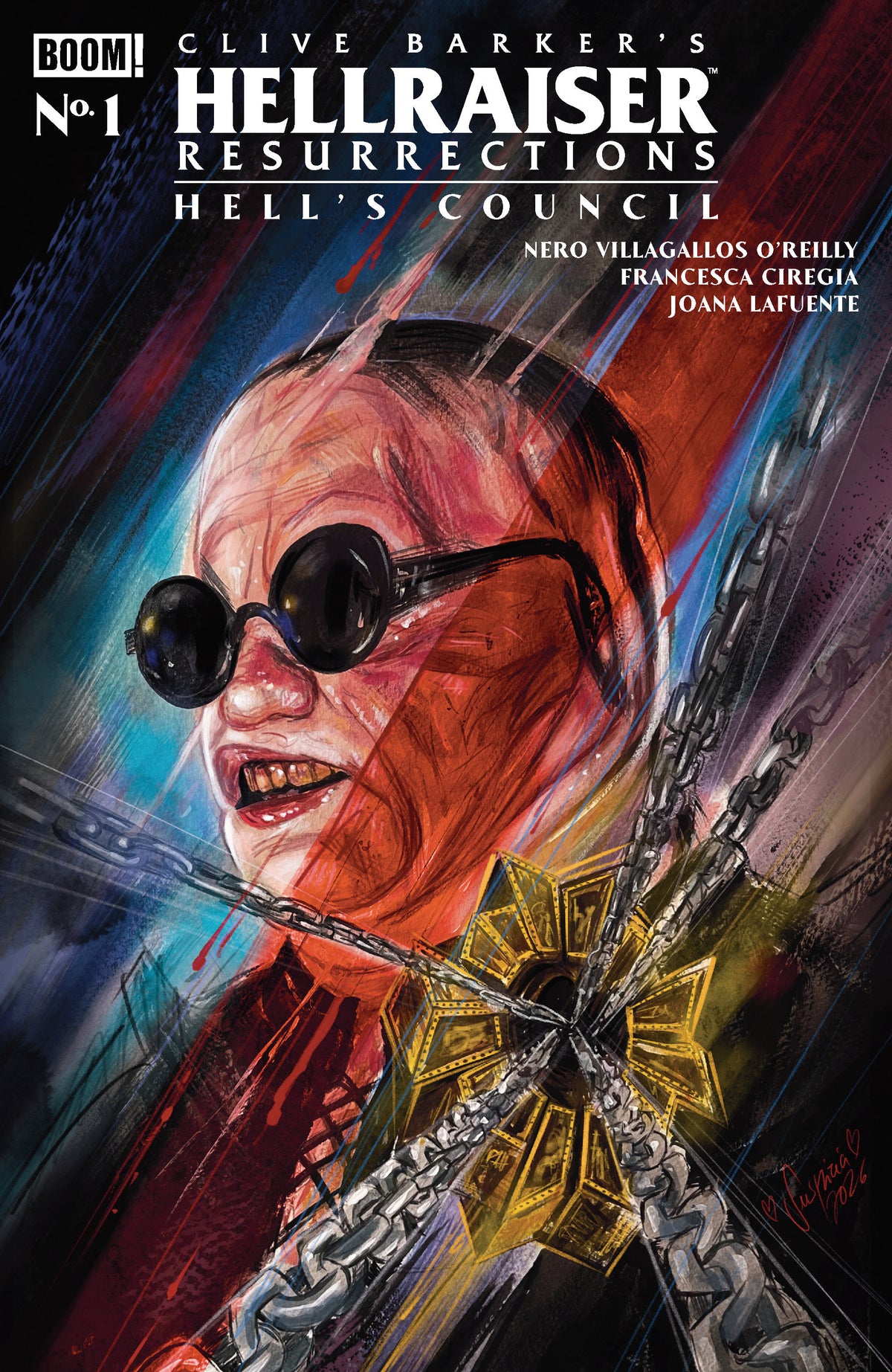 00A. Hellraiser: Resurrections - Hell's Council #1 A Main (Dressed, Vilchez)
