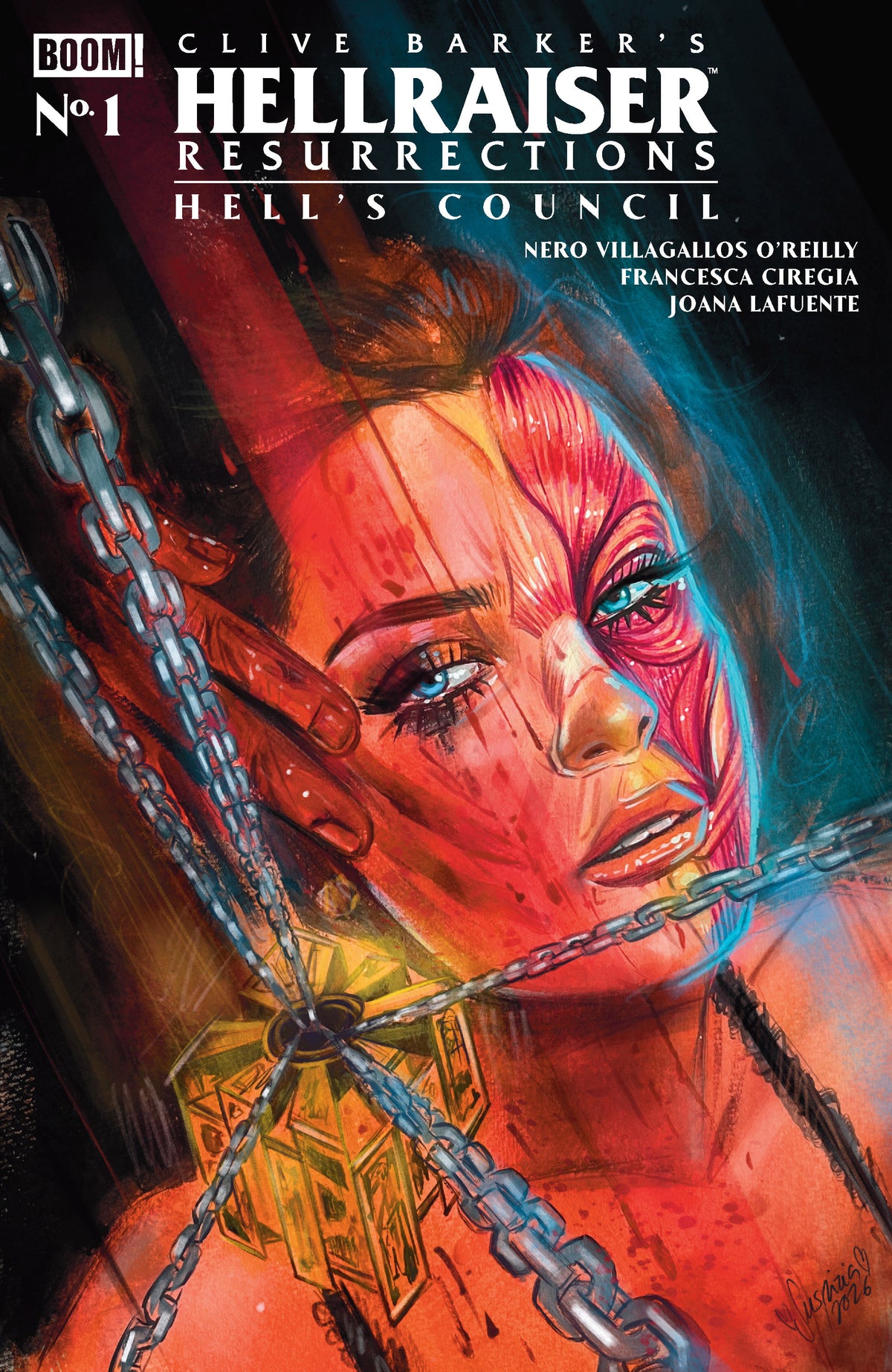 00A. Hellraiser: Resurrections - Hell's Council #1 G FOC Reveal (Dressed, Vilchez)