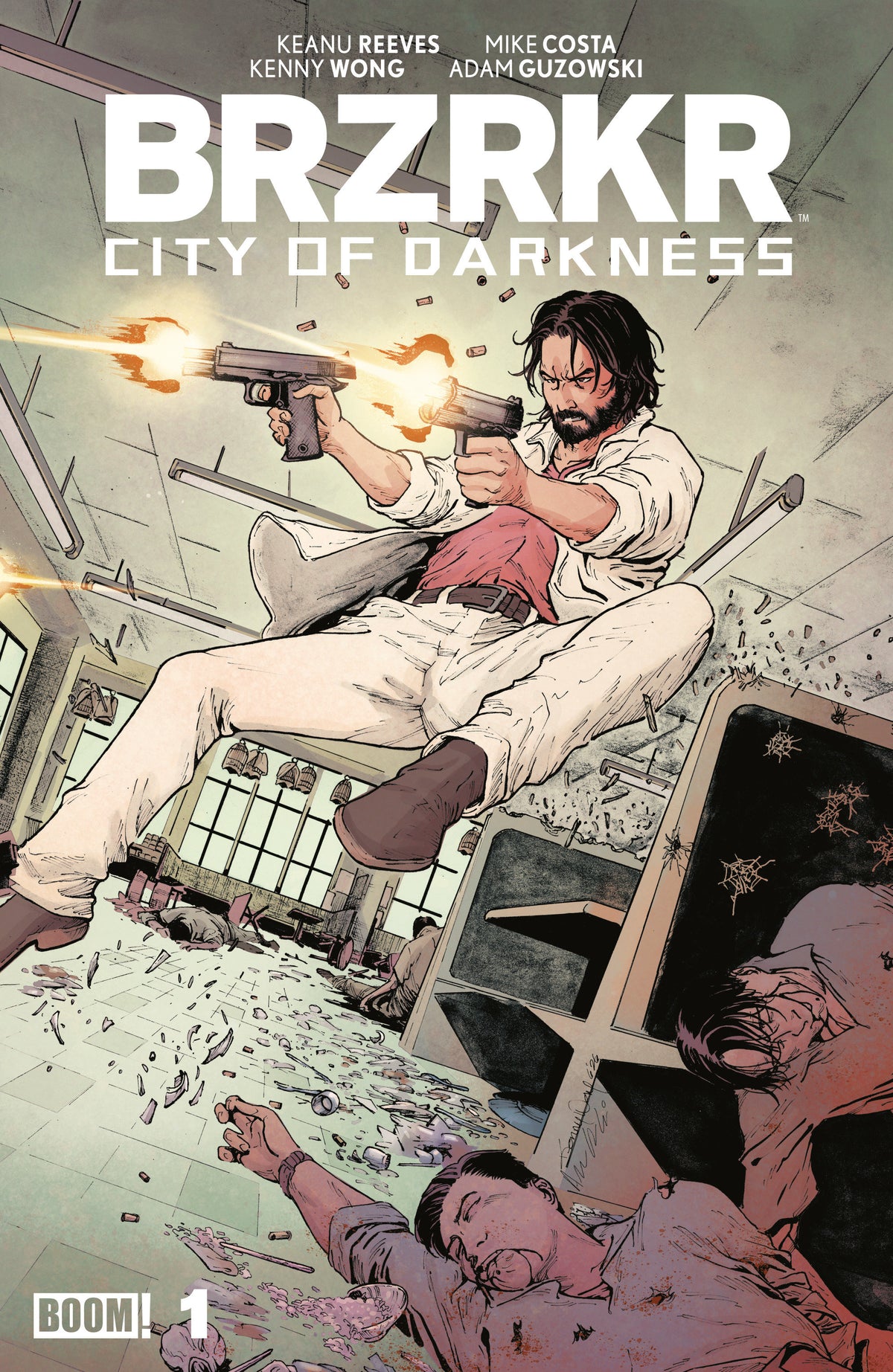 BRZRKR: CITY OF DARKNESS #1 CVR C FOIL DRESSED, FOIL, WONG