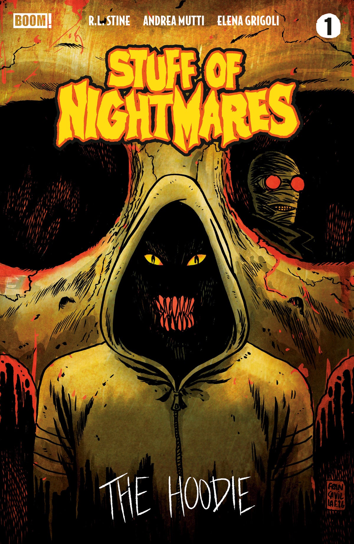 Stuff of Nightmares: The Hoodie #1 A Main (Dressed, Francavilla) Francesco Francavilla