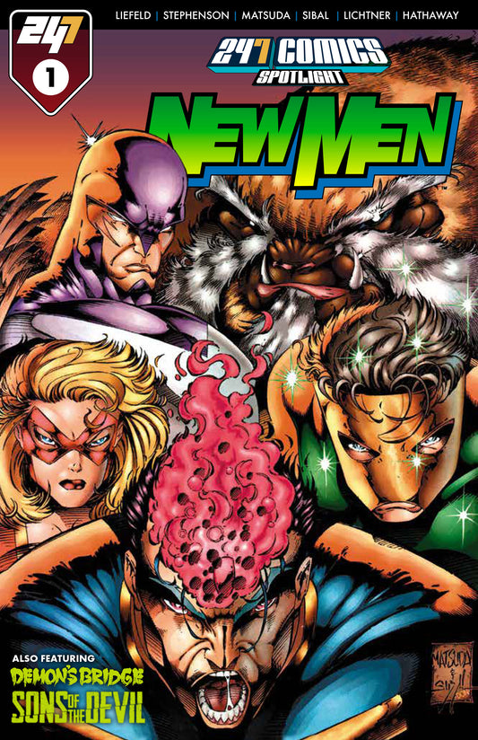 247 COMICS PRESENTS / SPOTLIGHT #1 CVR E - NEWMEN