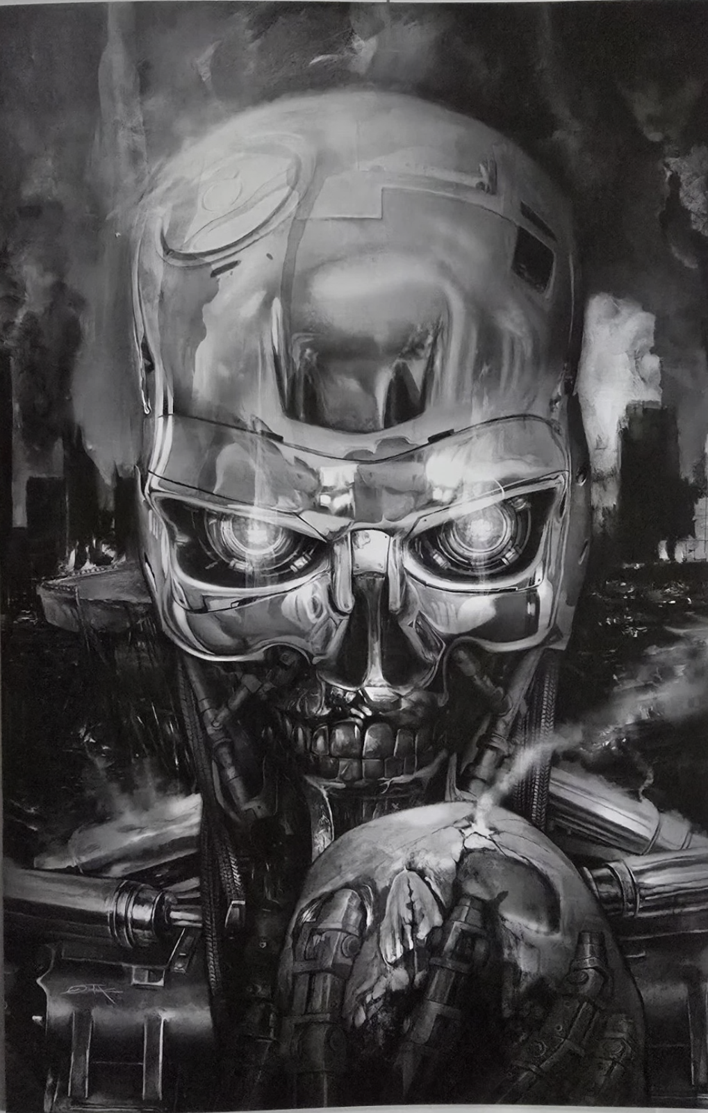 Terminator #1 exclusive cover by Dan Quintana