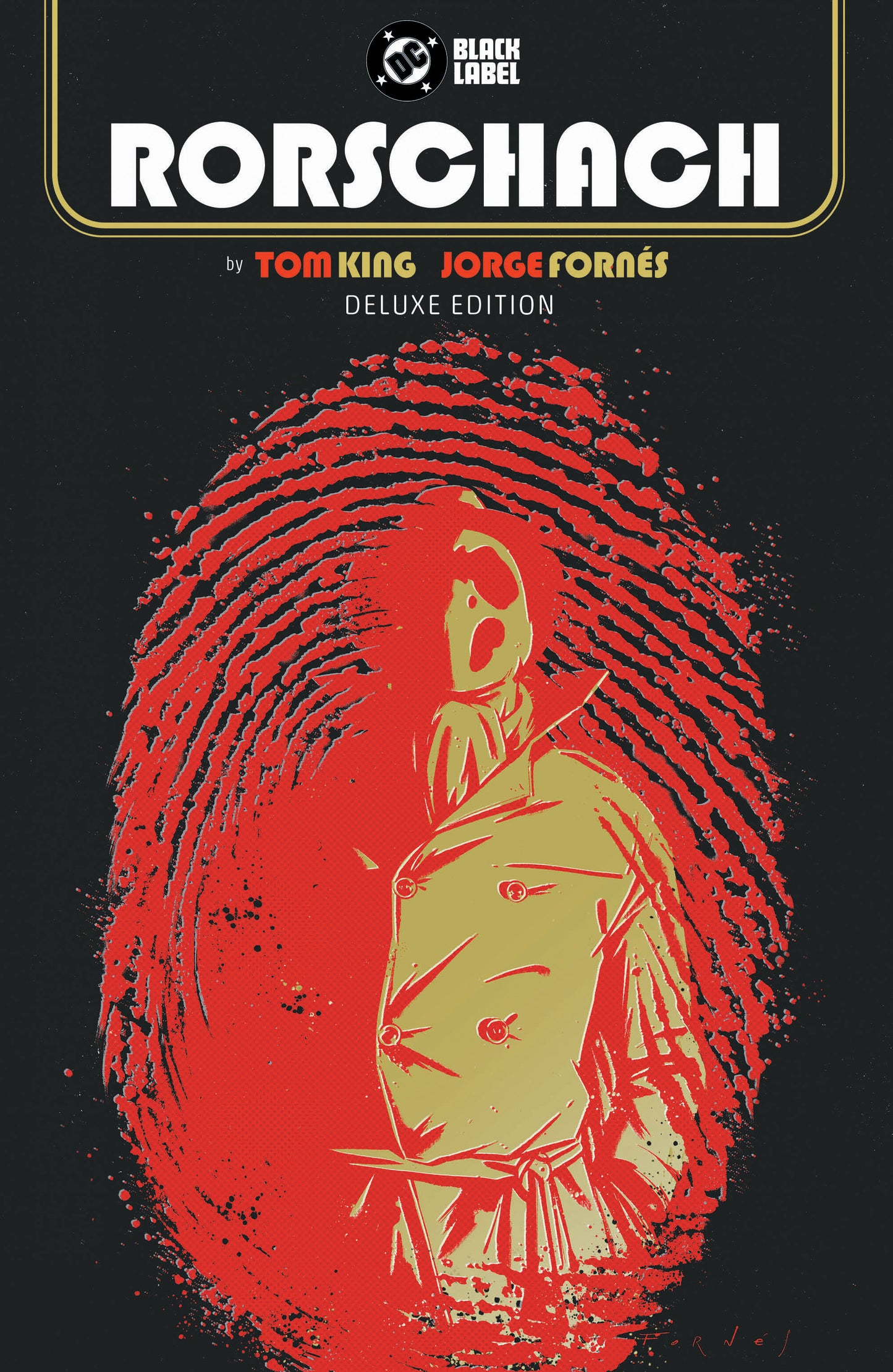 RORSCHACH BY TOM KING AND JORGE FORNES DELUXE EDITION HC (MR)