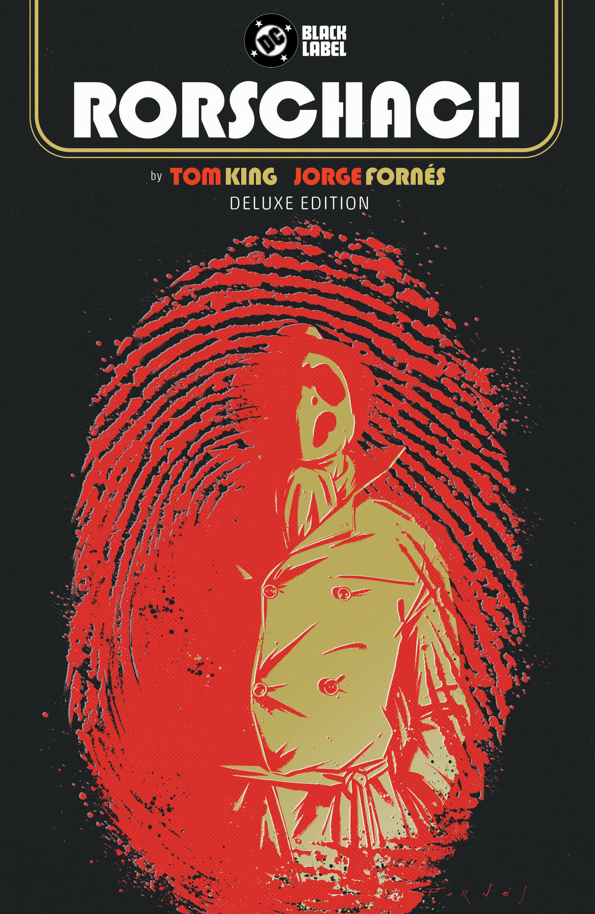 RORSCHACH BY TOM KING AND JORGE FORNES DELUXE EDITION HC (MR)
