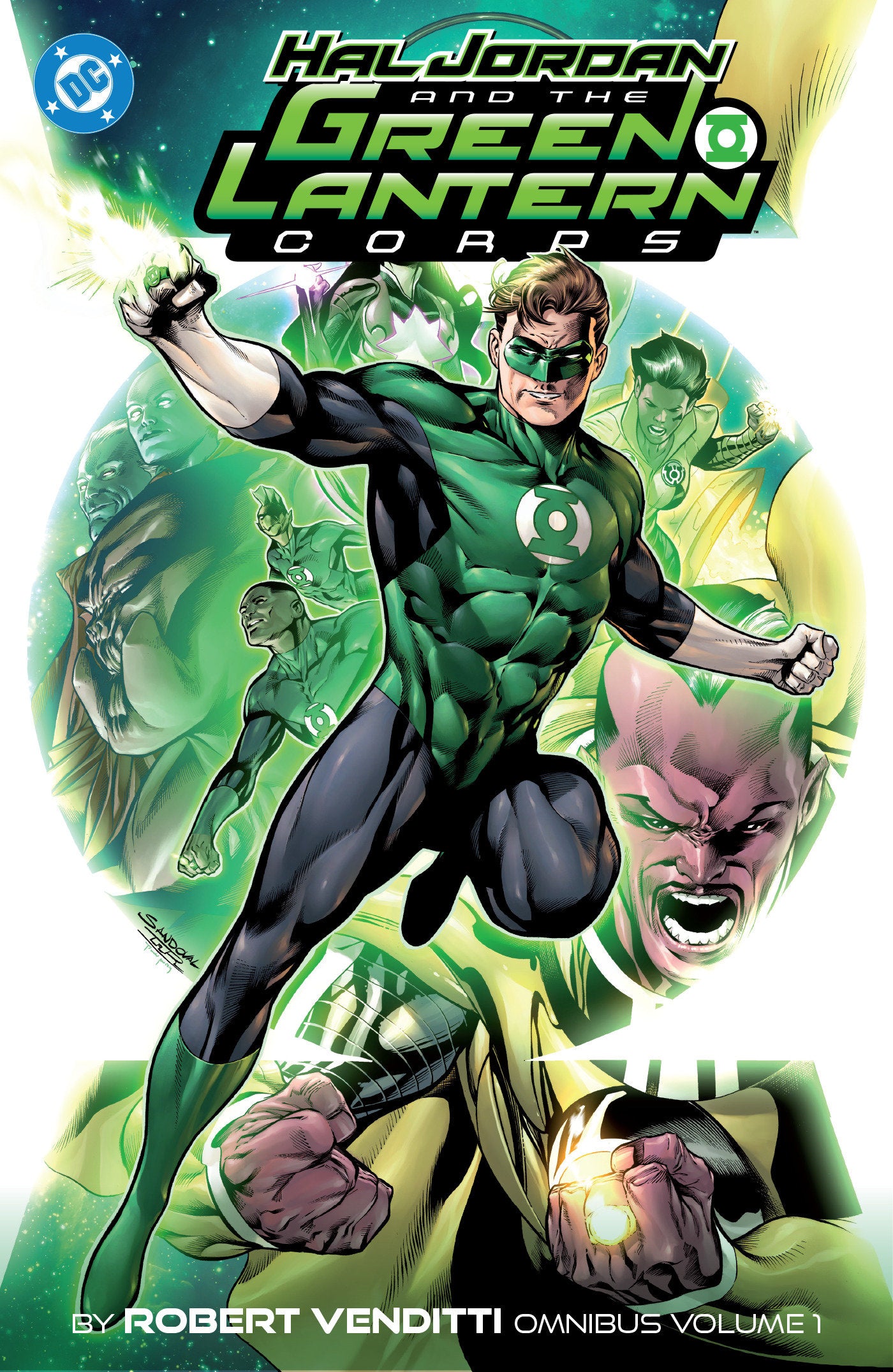 HAL JORDAN AND THE GREEN LANTERN CORPS BY ROBERT VENDITTI OMNIBUS HC VOL 01