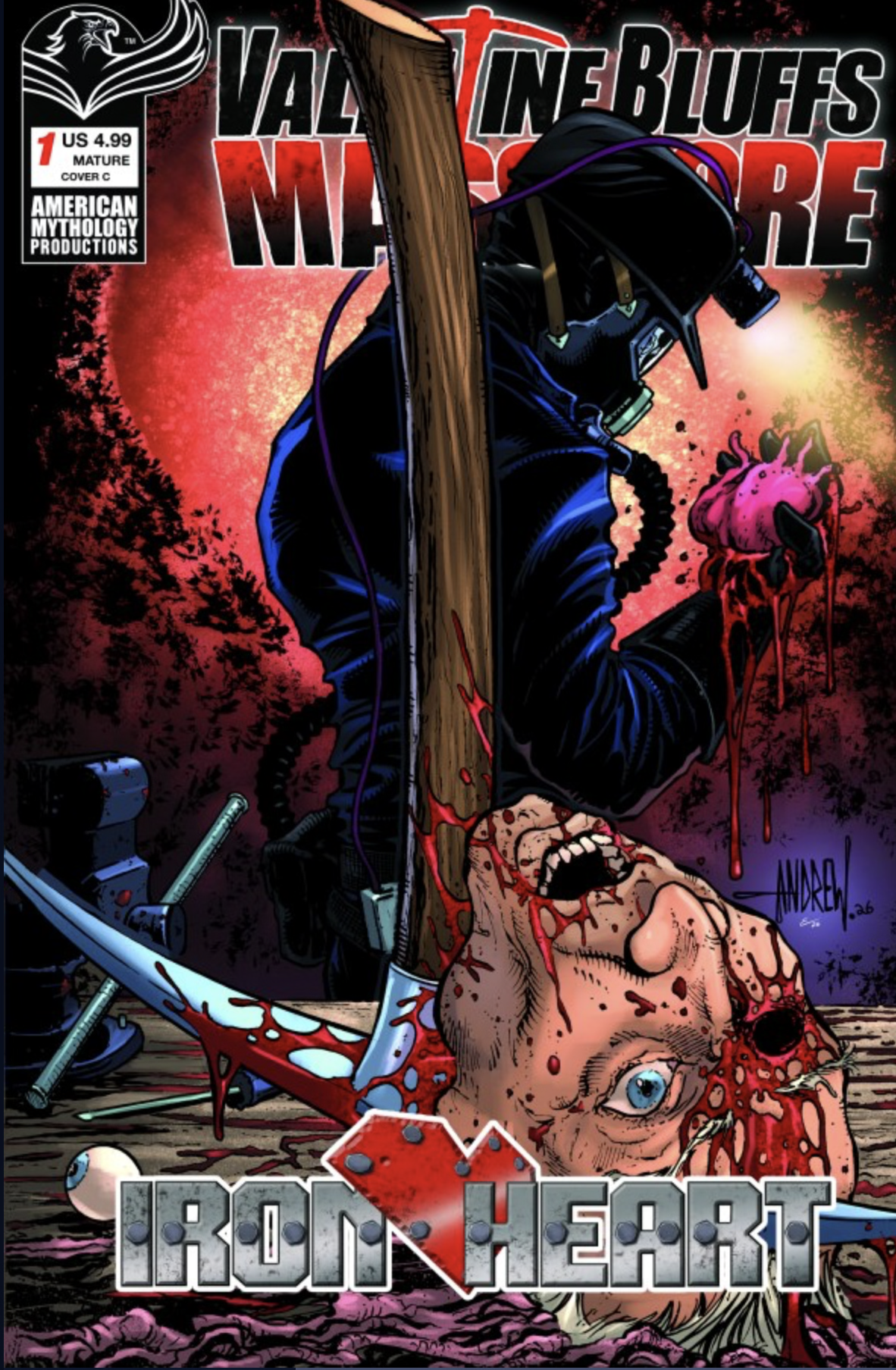 VALENTINE BLUFFS MASSACRE IRON HEART #1 (OF 2) CVR E PHOTO