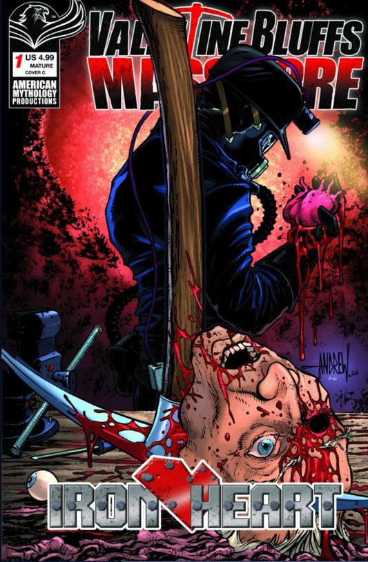 00A. VALENTINE BLUFFS MASSACRE IRON HEART #1 (OF 2) CVR C ANDREW MANGUM