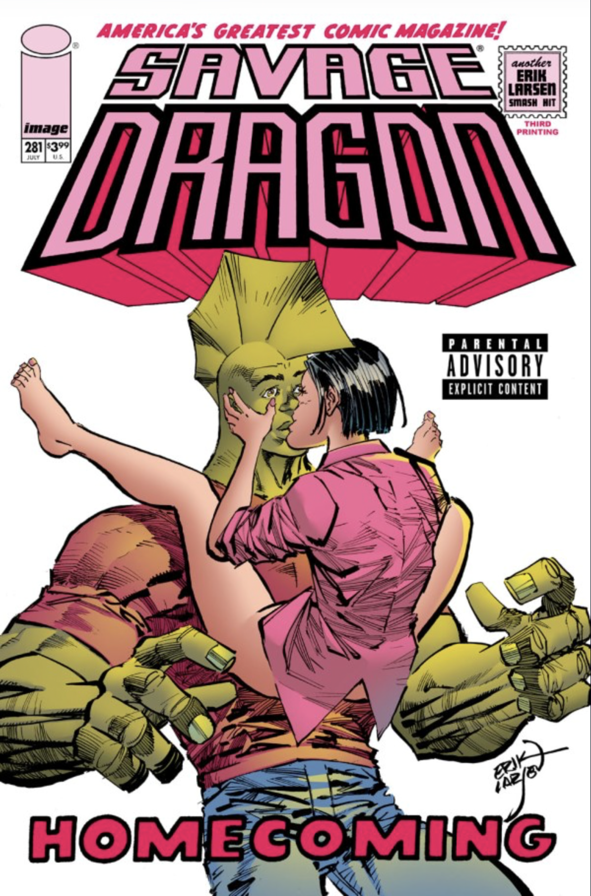 SAVAGE DRAGON #281 3RD PTG (MR)
