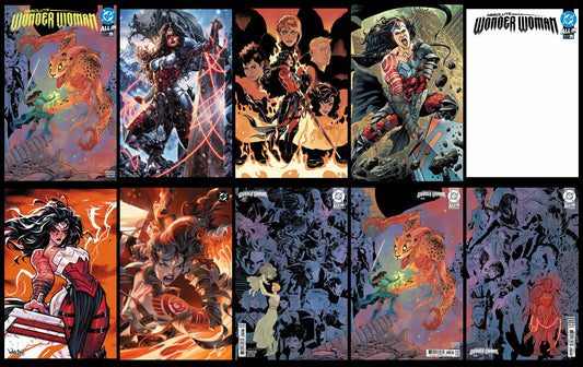 Absolute Wonder Woman #25 Complete Regular Covers A-J 10-Book Set