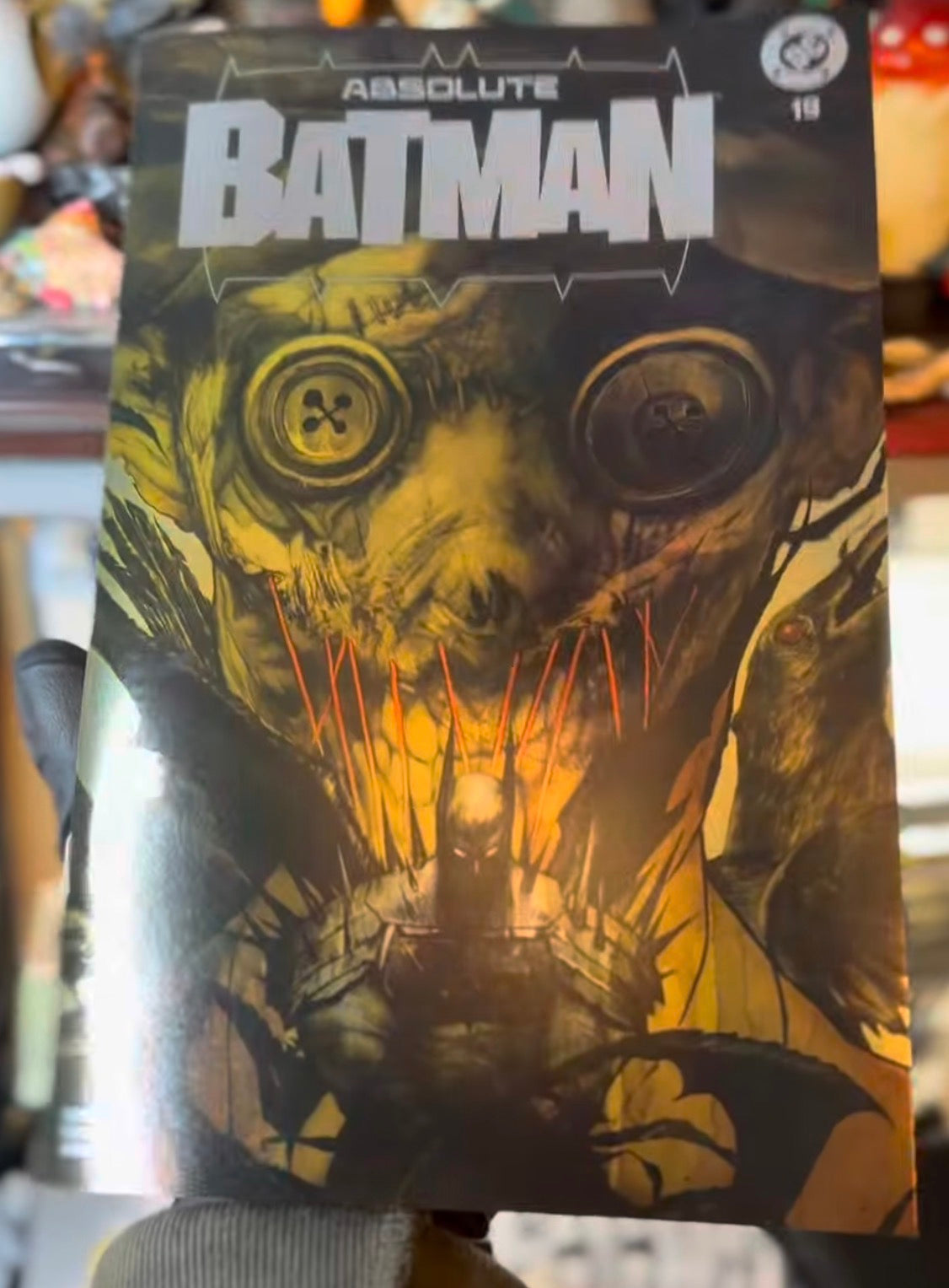 Absolute Batman #19 2 book set Exclusive Trade Dress Foil and Virgin Card Stock CVR by Dan Quintana