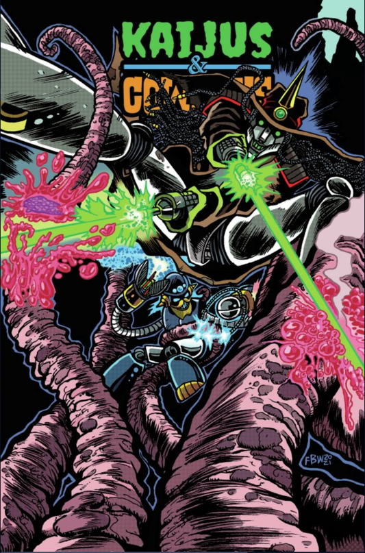 KAIJUS & COWBOYS #2 (OF 12) CVR A FRANKIE B WASHINGTON