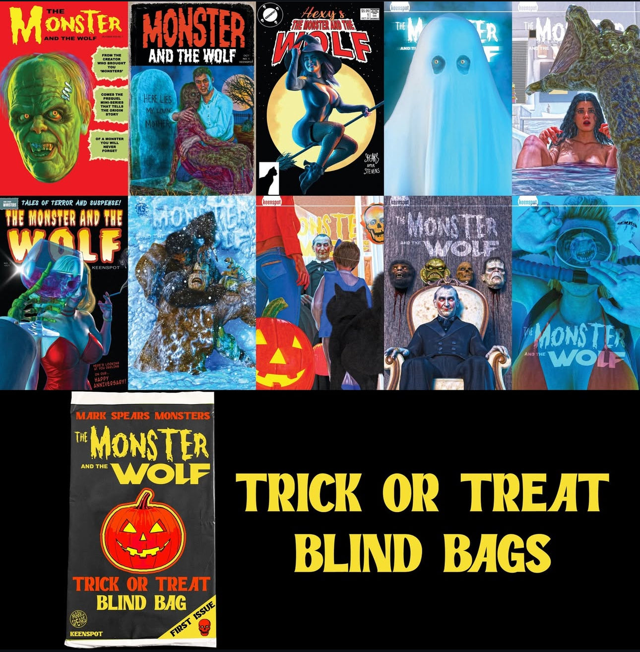 Mark spears Monster and the Wolf blind bag