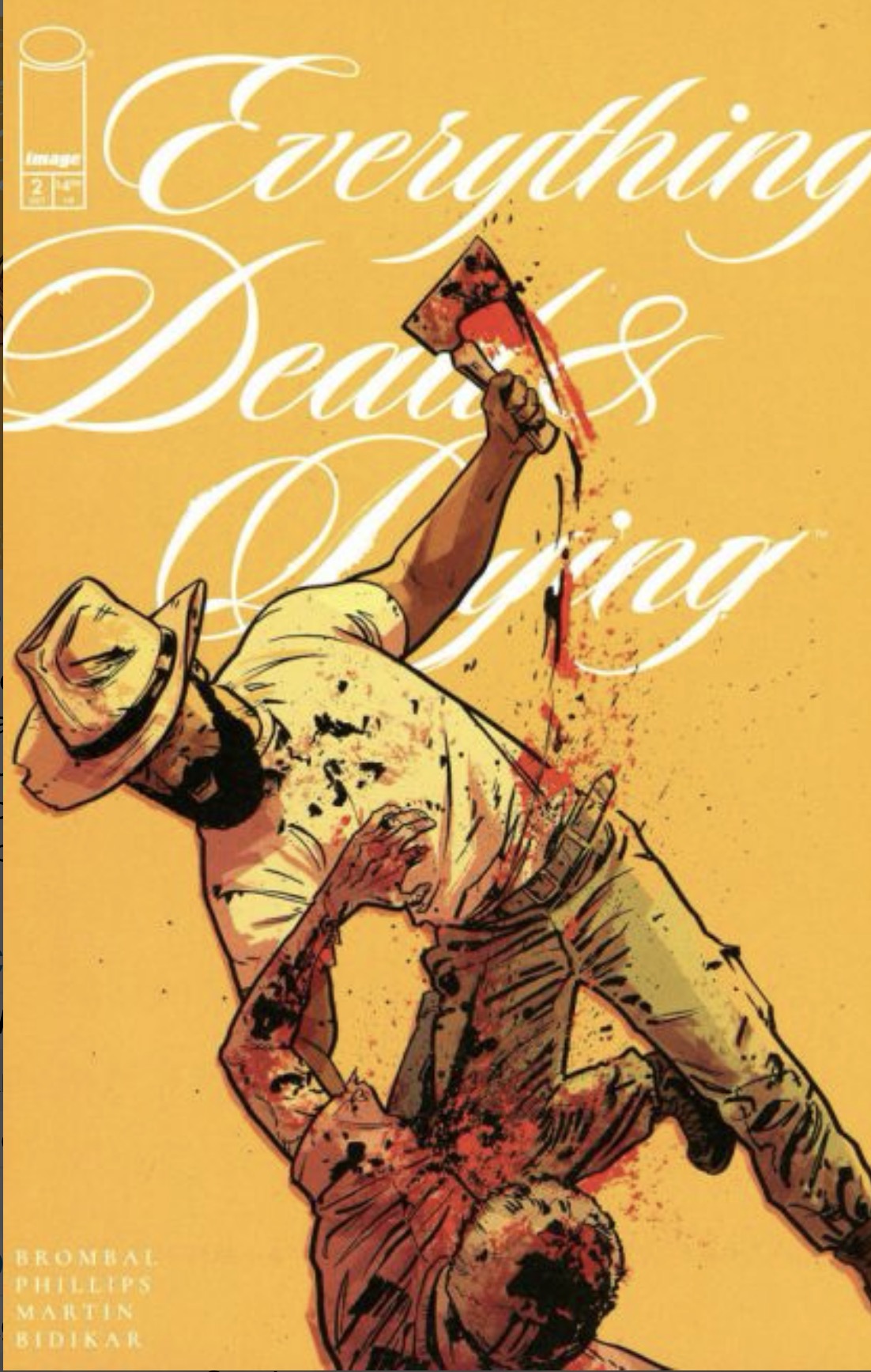 Everything Dead & Dying #2 CVR B Jacob Phillips Yellow