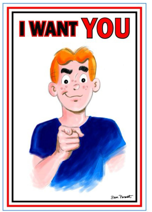 Archie Comics Celebrates America's 250th #1 CVR C Dan Parent Poster