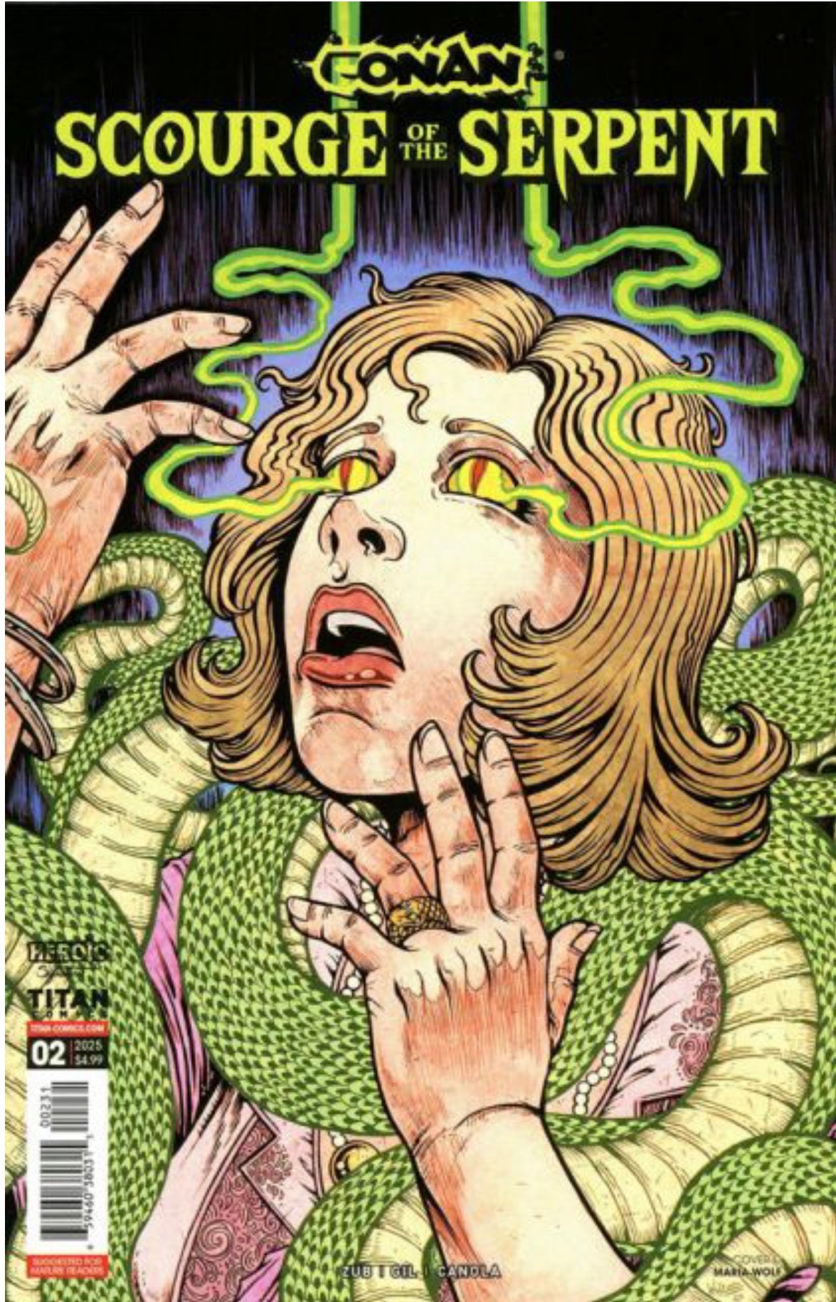 Conan The Barbarian: Scourge Of The Serpent #2 CVR C Maria Wolf