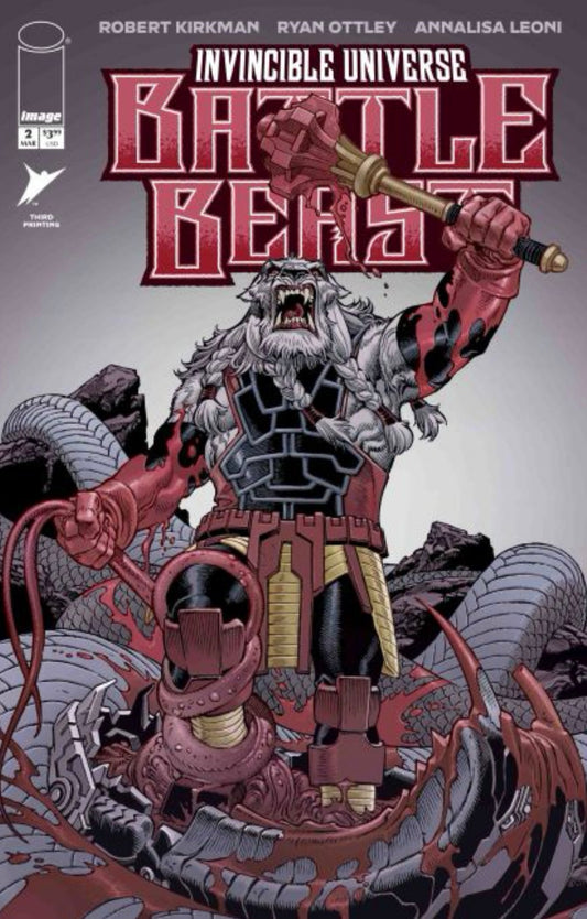 Invincible Universe: Battle Beast #2T - Gabriel Rodriguez - 3rd Printing