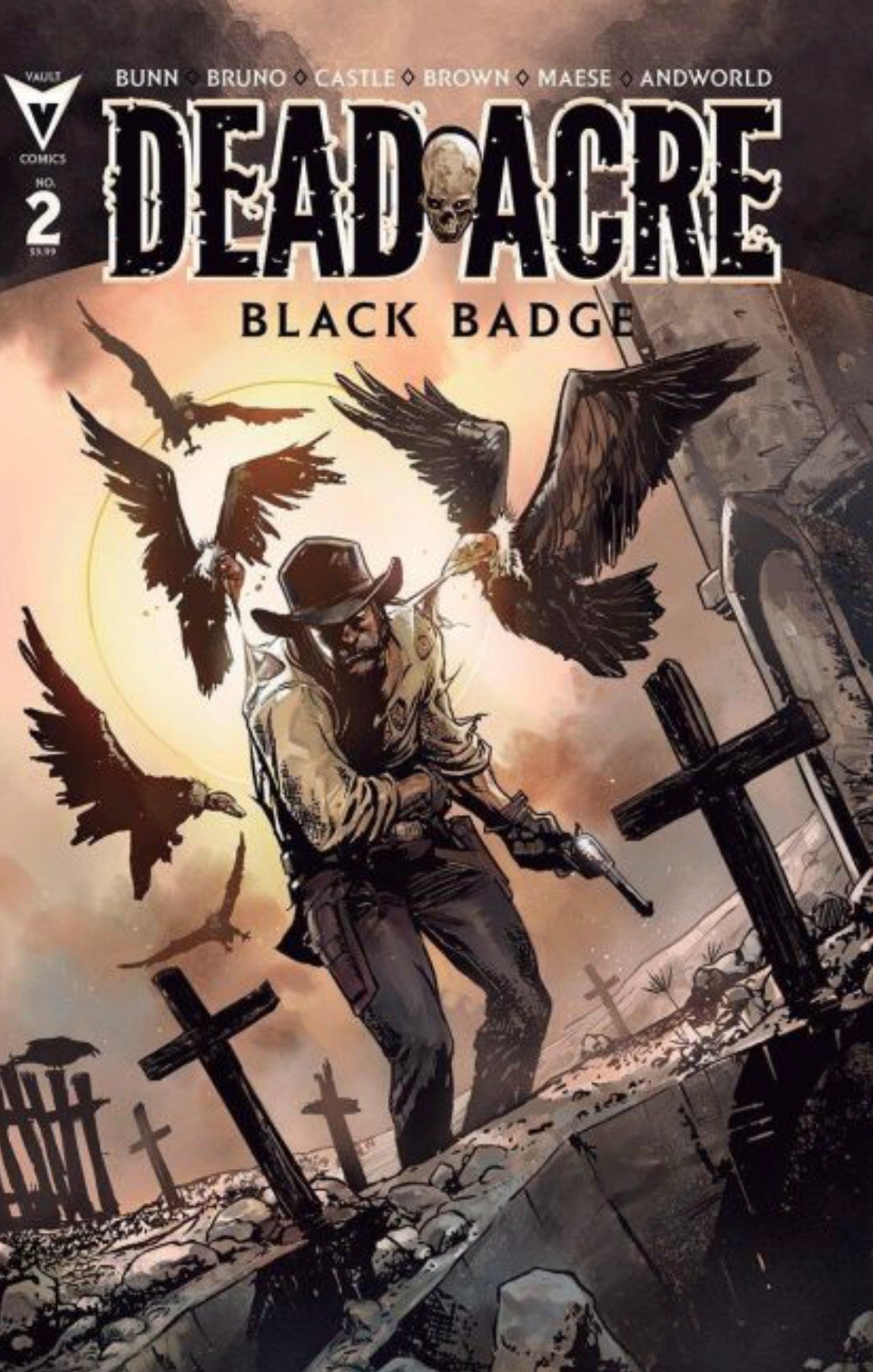 Dead Acre: Black Badge #2 CVR B Nathan Gooden 1:10