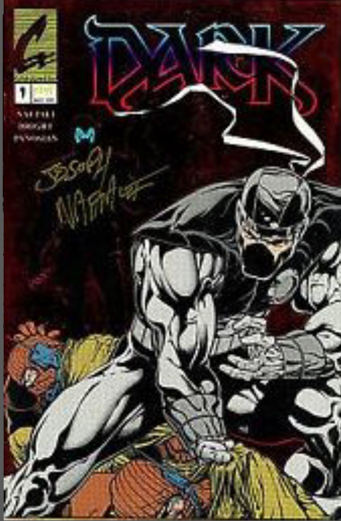 The Dark #1 CVR C Bart Sears Red Foil Cover