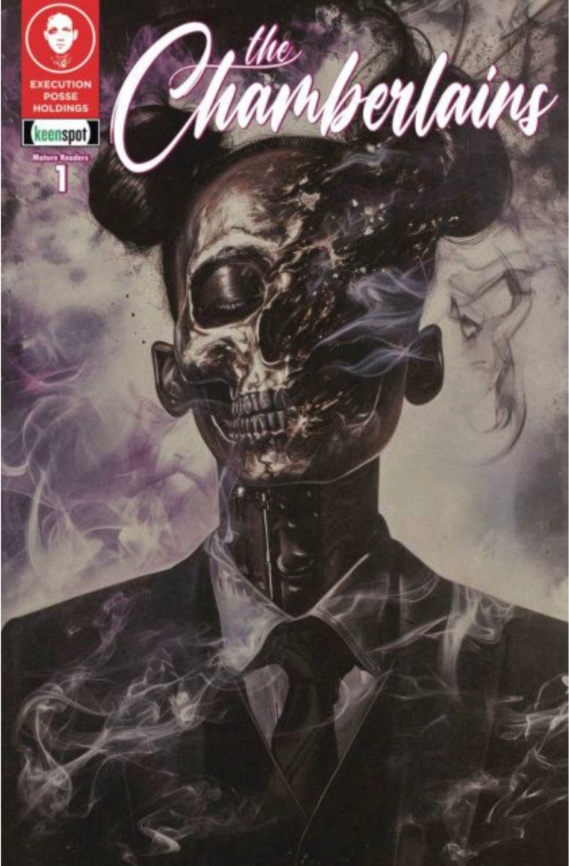 The Chamberlains #1 CVR E Todd Skull Smoking