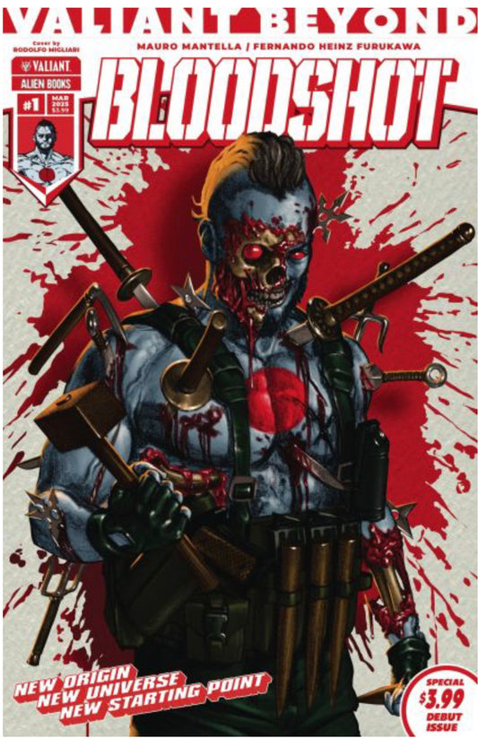 Valiant Beyond: Bloodshot #1 CVR A Rodolfo Migliari