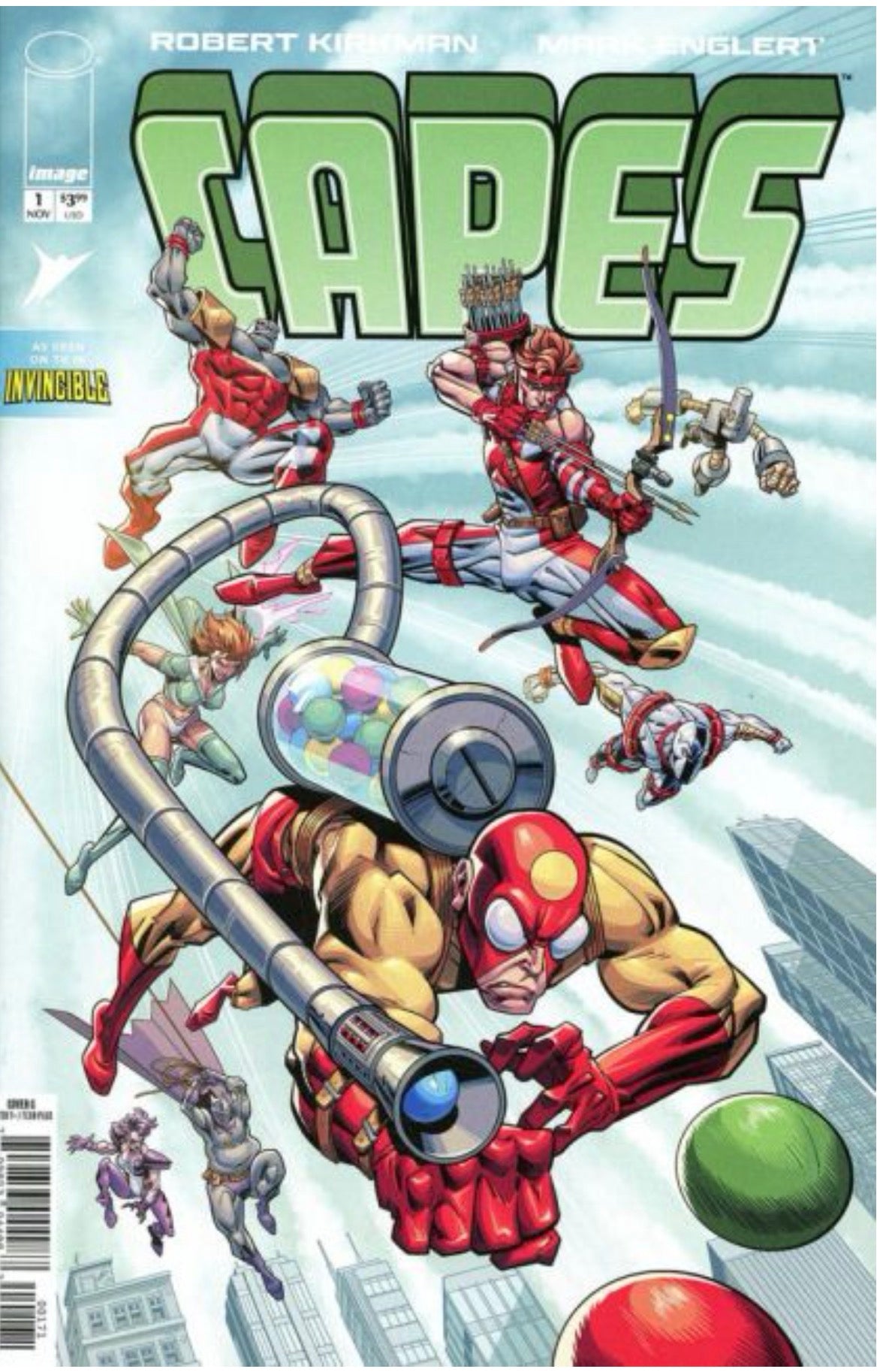 Capes, Vol. 2 #1 CVR G Mark Englert Youngblood Team-Up