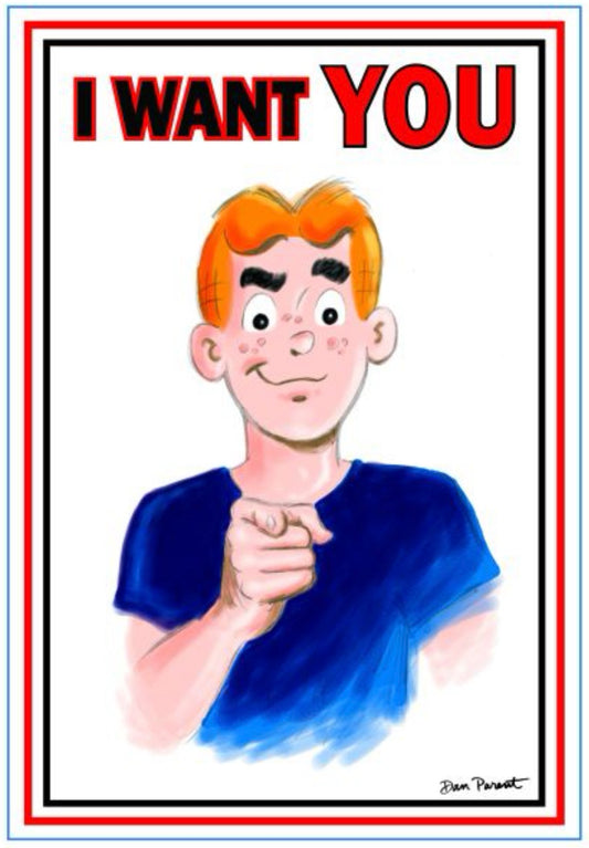 Archie Comics Celebrates America's 250th #1 CVR F Dan Parent Poster Foil