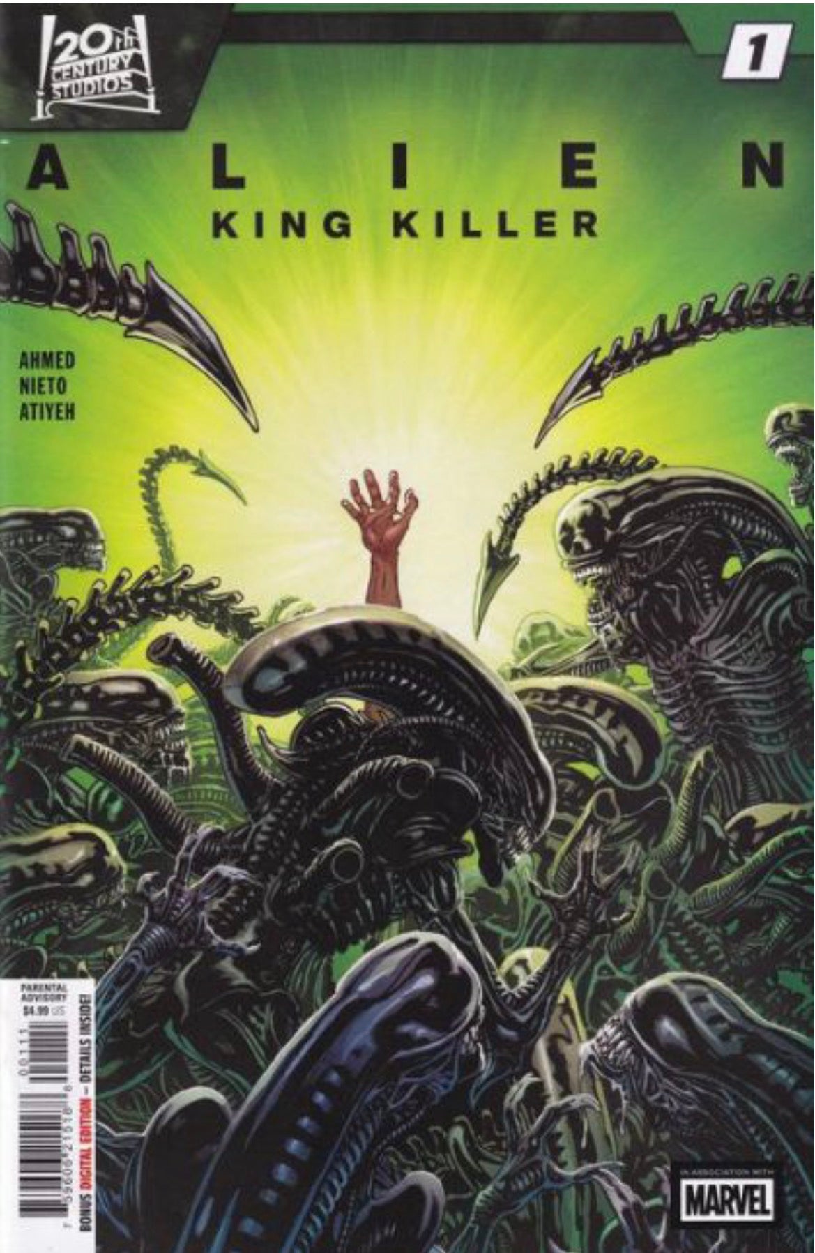Alien: King Killer #1 CVR A David Yardin