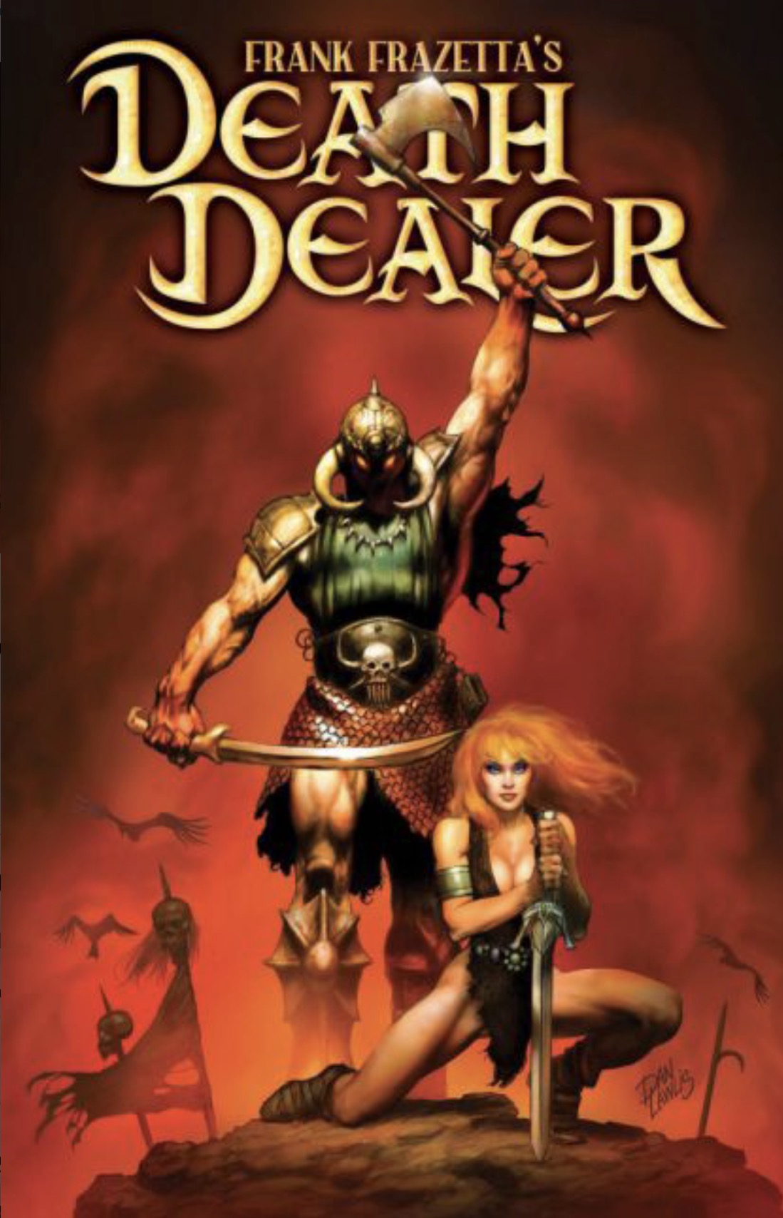 Frank Frazetta's Death Dealer (Opus) #15 CVR C Dan Lawlis Movie 1:5
