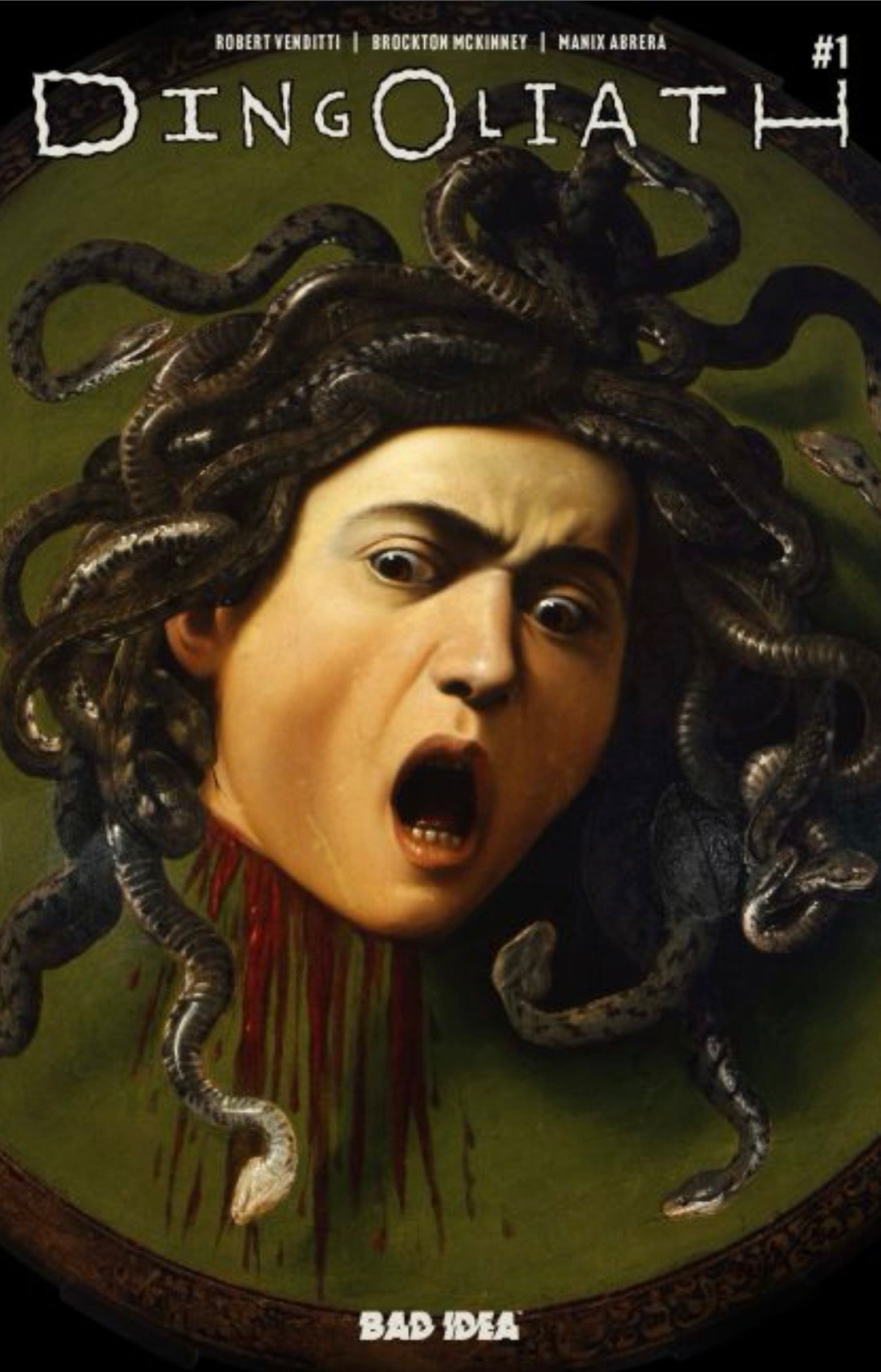 Dingoliath #1 CVR E Manix Abrera Caravaggio