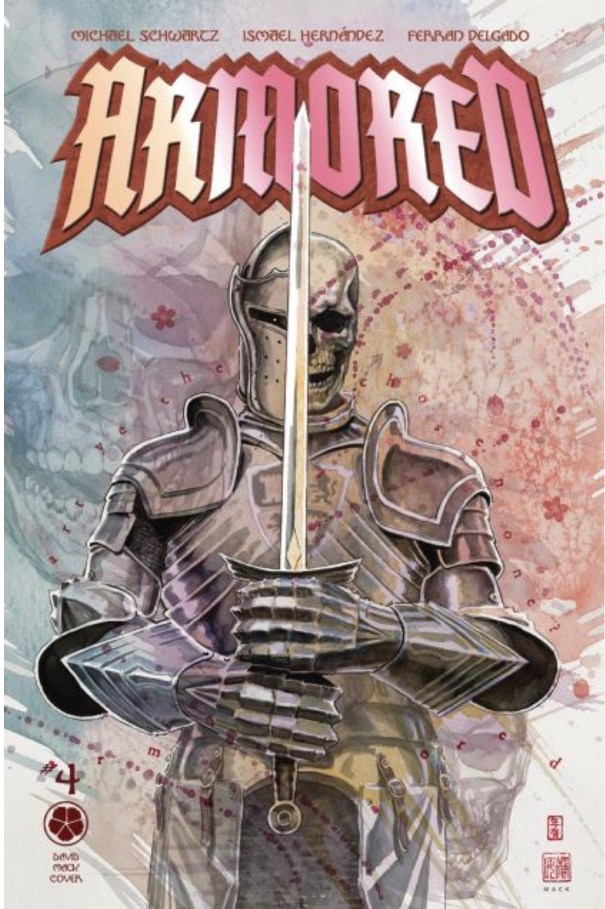 Armored #4 CVR B David Mack Silver Foil 1:5