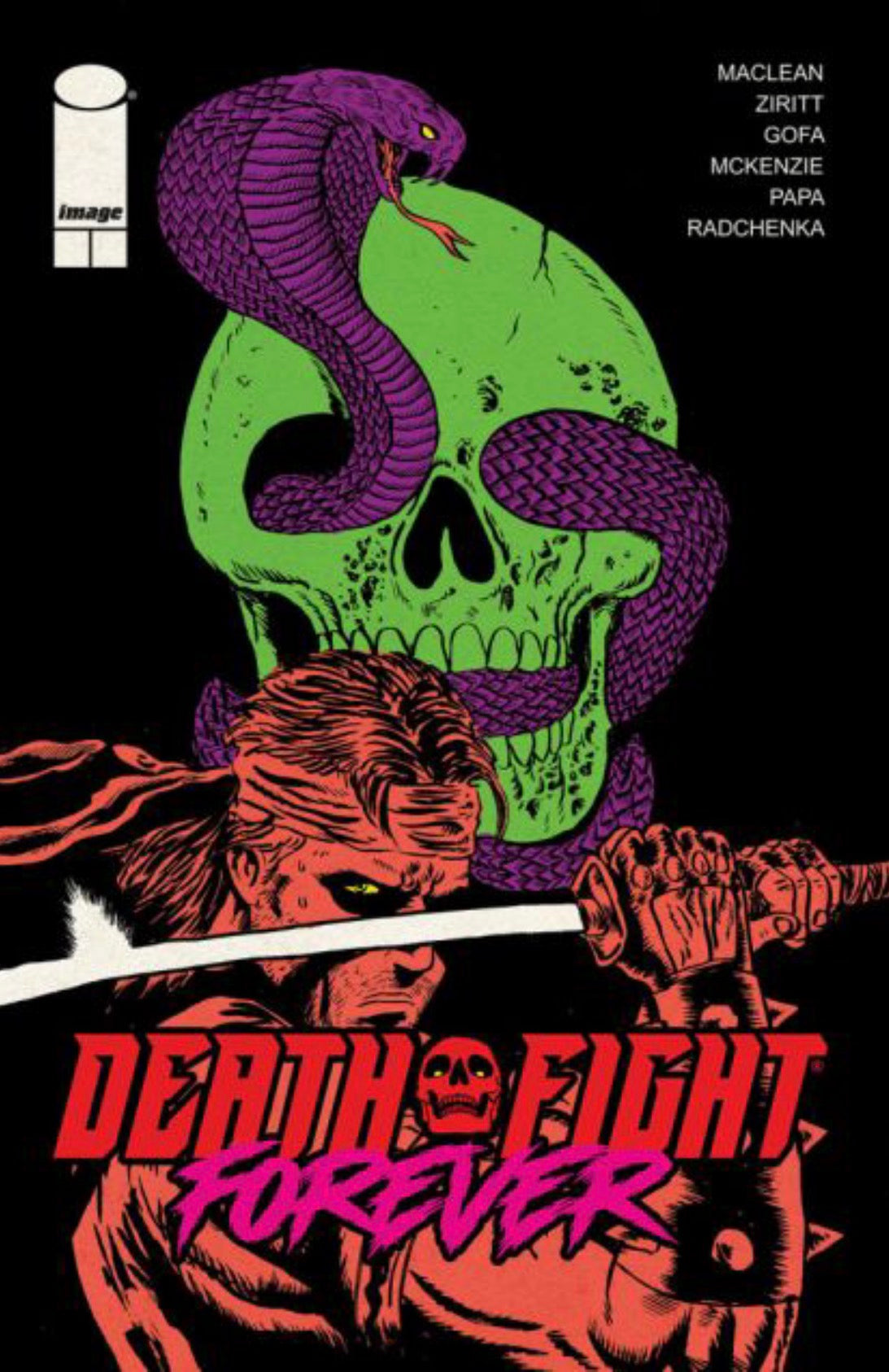 Death Fight Forever #1 CVR B Alexis Ziritt