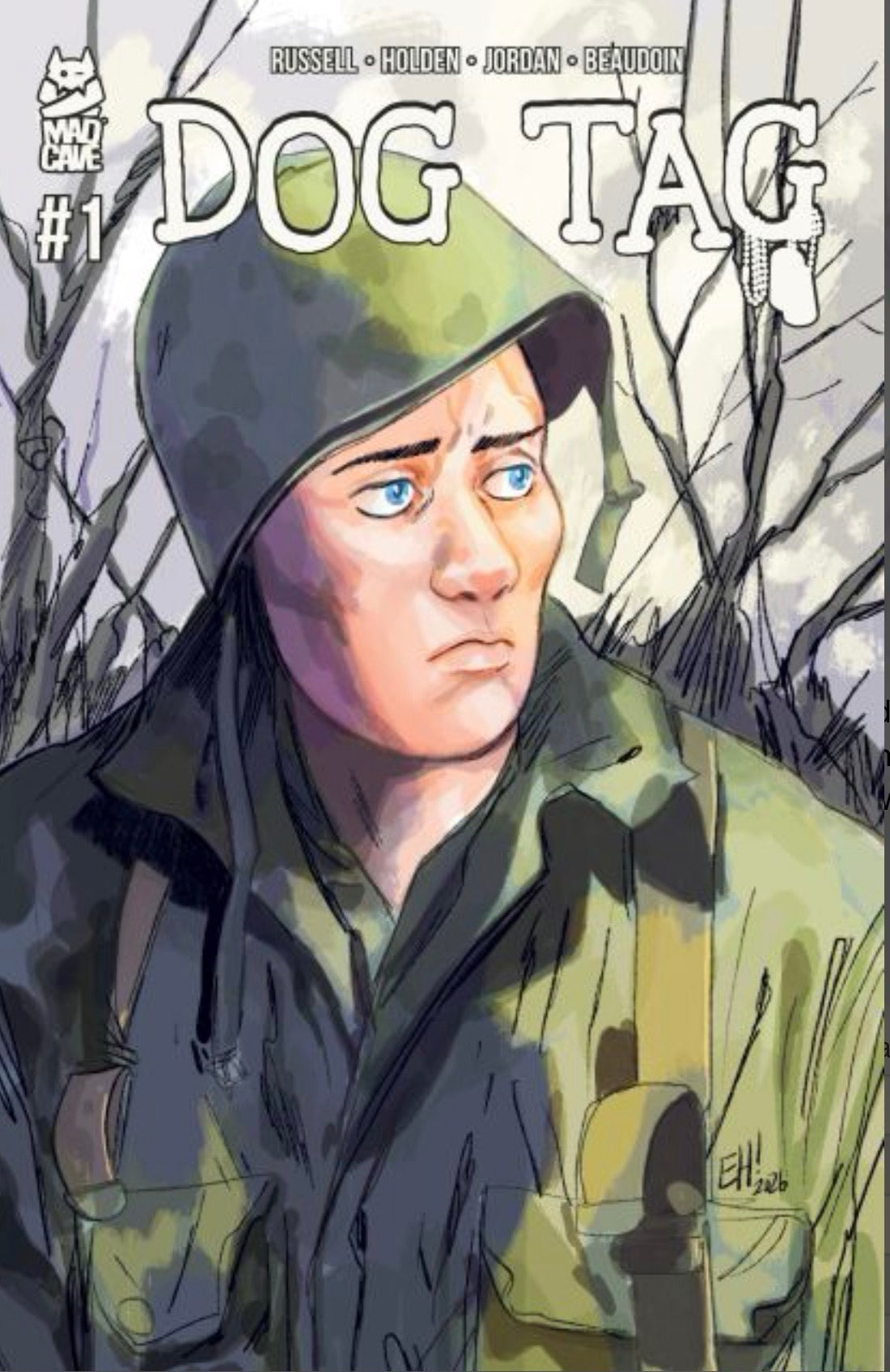 Dog Tag #1 CVR C P.J. Holden