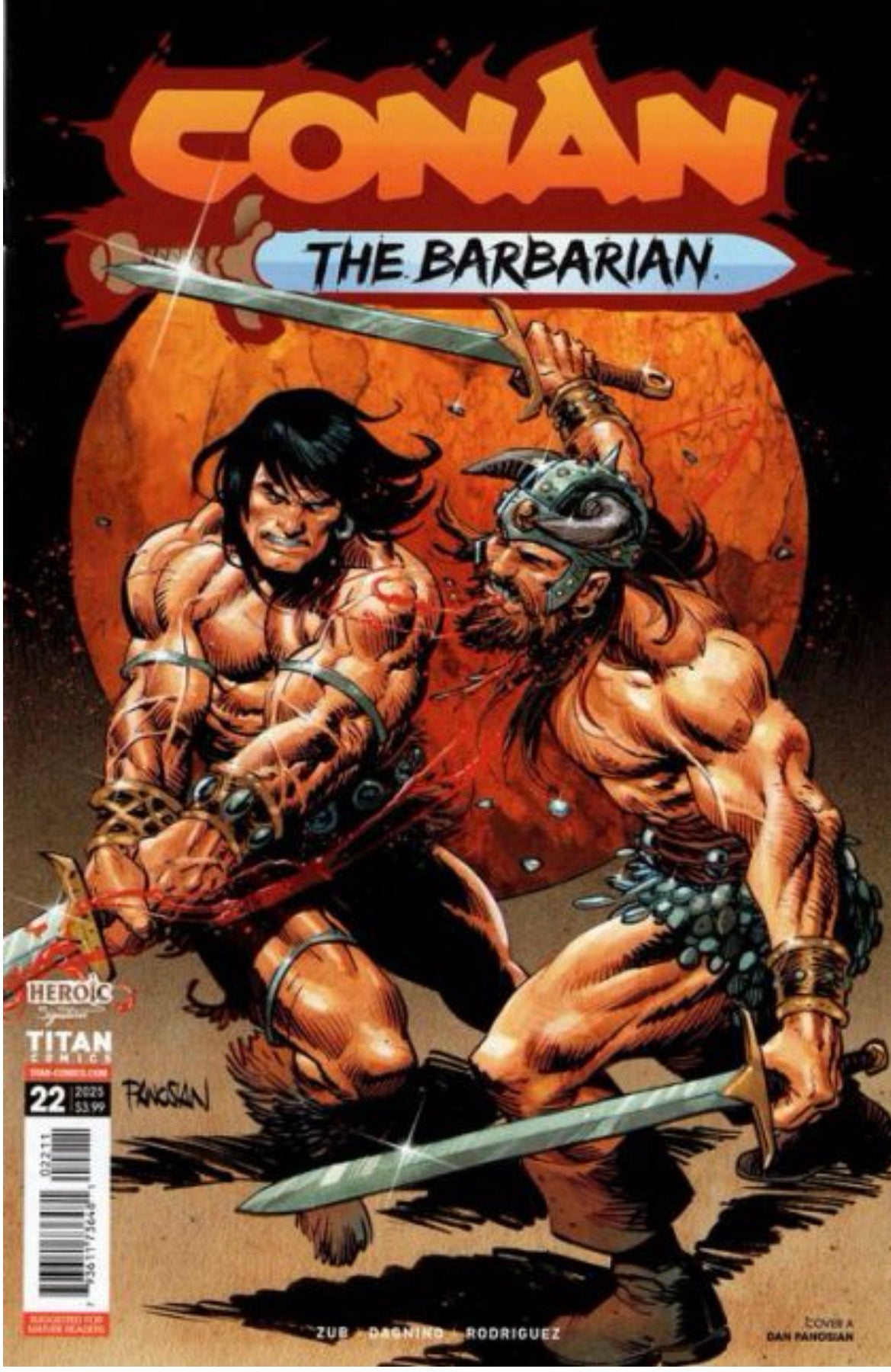 Conan the Barbarian (Titan Comics) #22 CVR A Dan Panosian