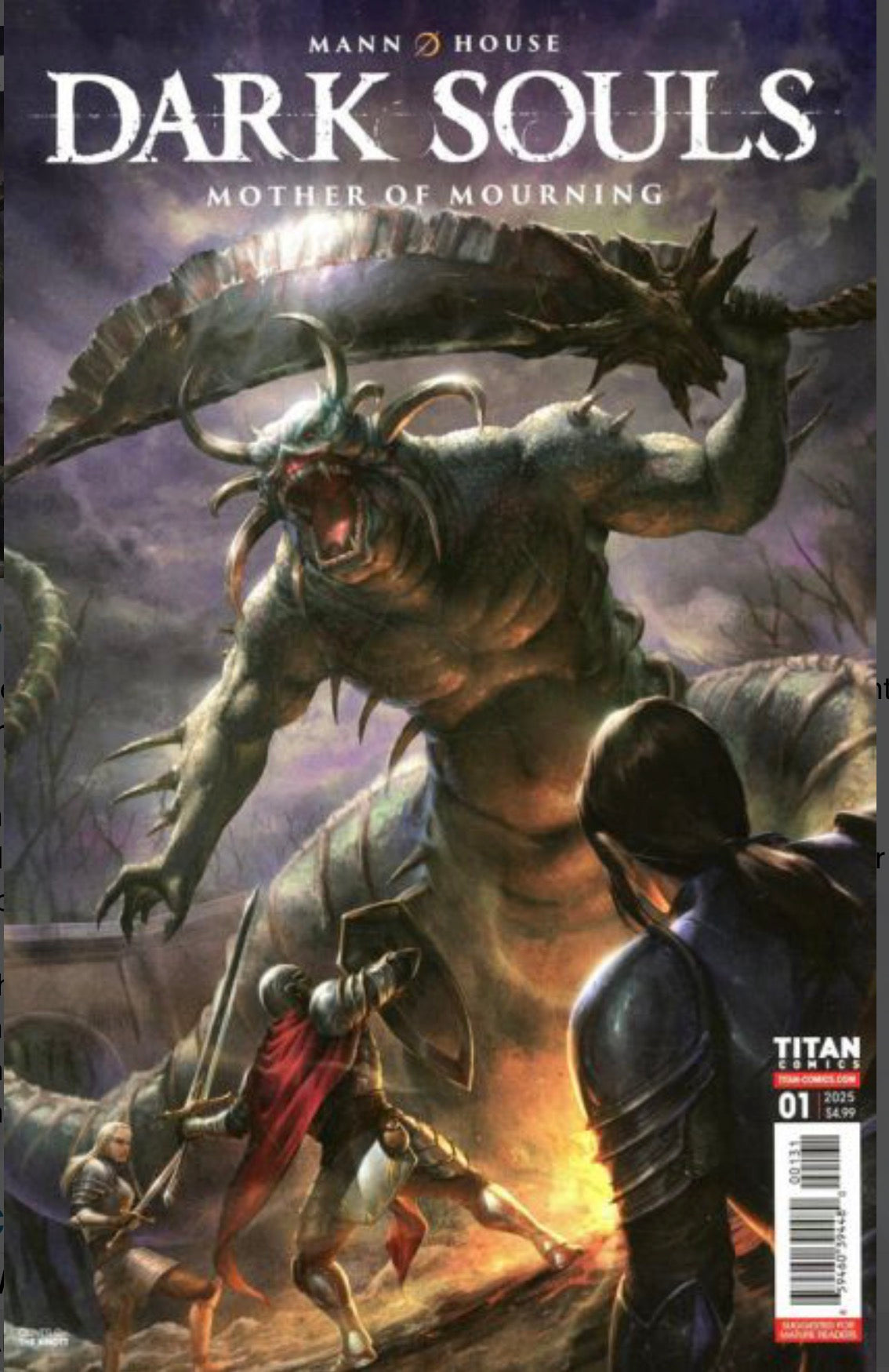 Dark Souls: Mother of Mourning #1 CVR C The Knott